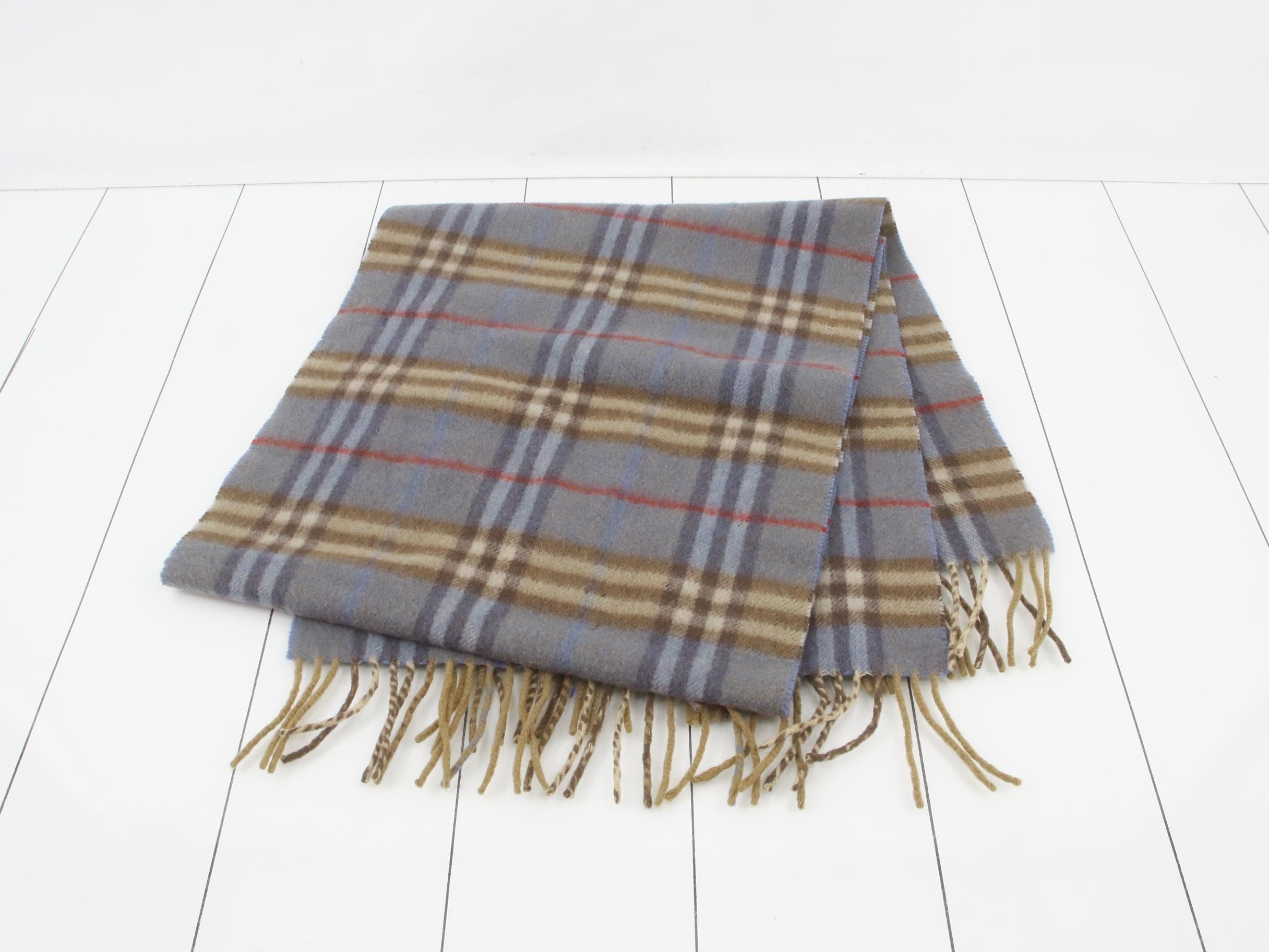 Nova Check 100% Cashmere Scarf — view 3