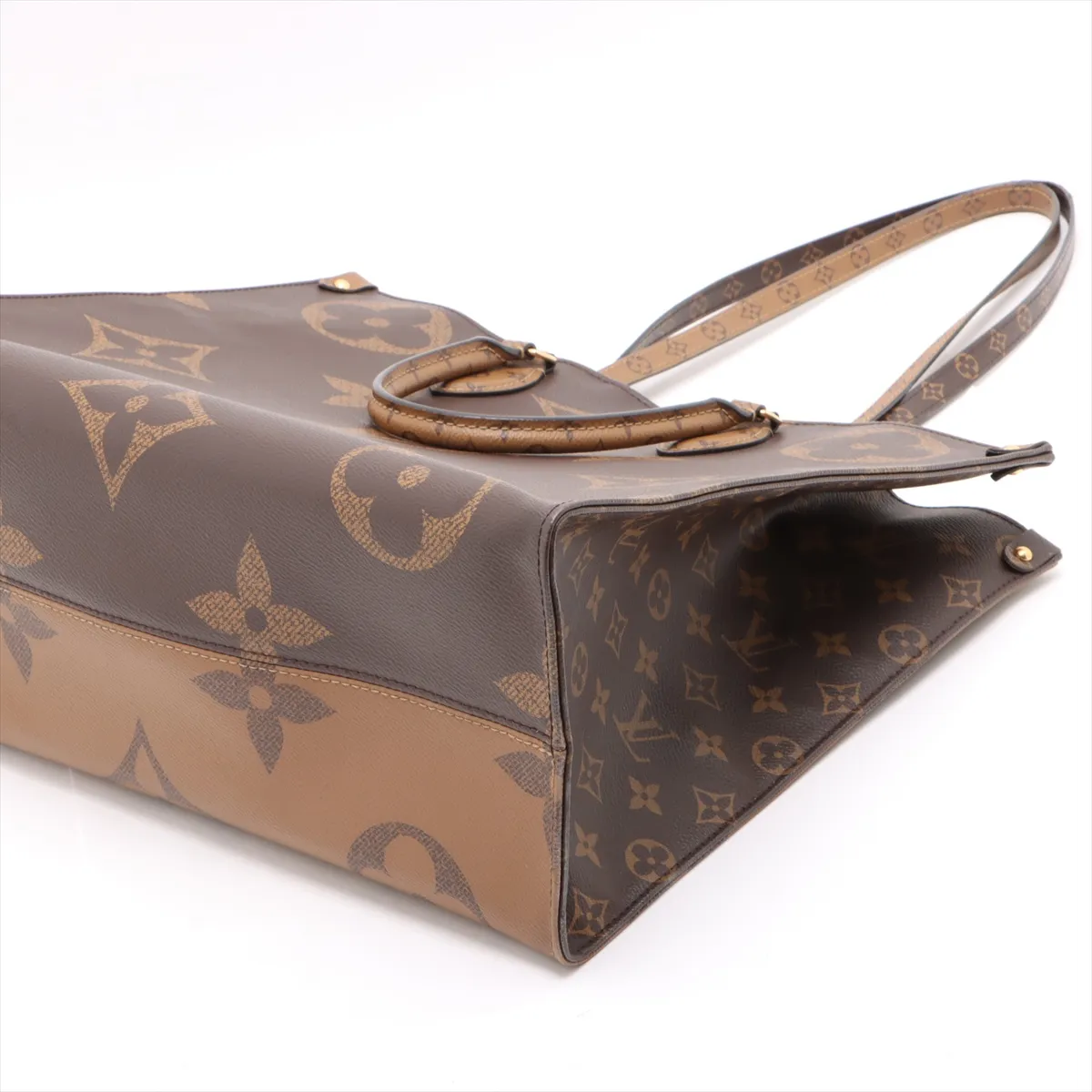 Monogram Giant OnTheGo GM M44576 FL4129 Brown (RFID detected) — view 3