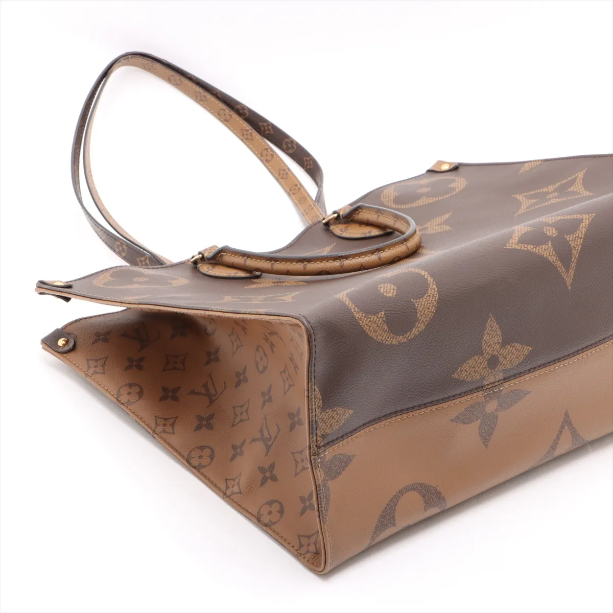 Monogram Giant OnTheGo GM M44576 FL4129 Brown (RFID detected) — view 4