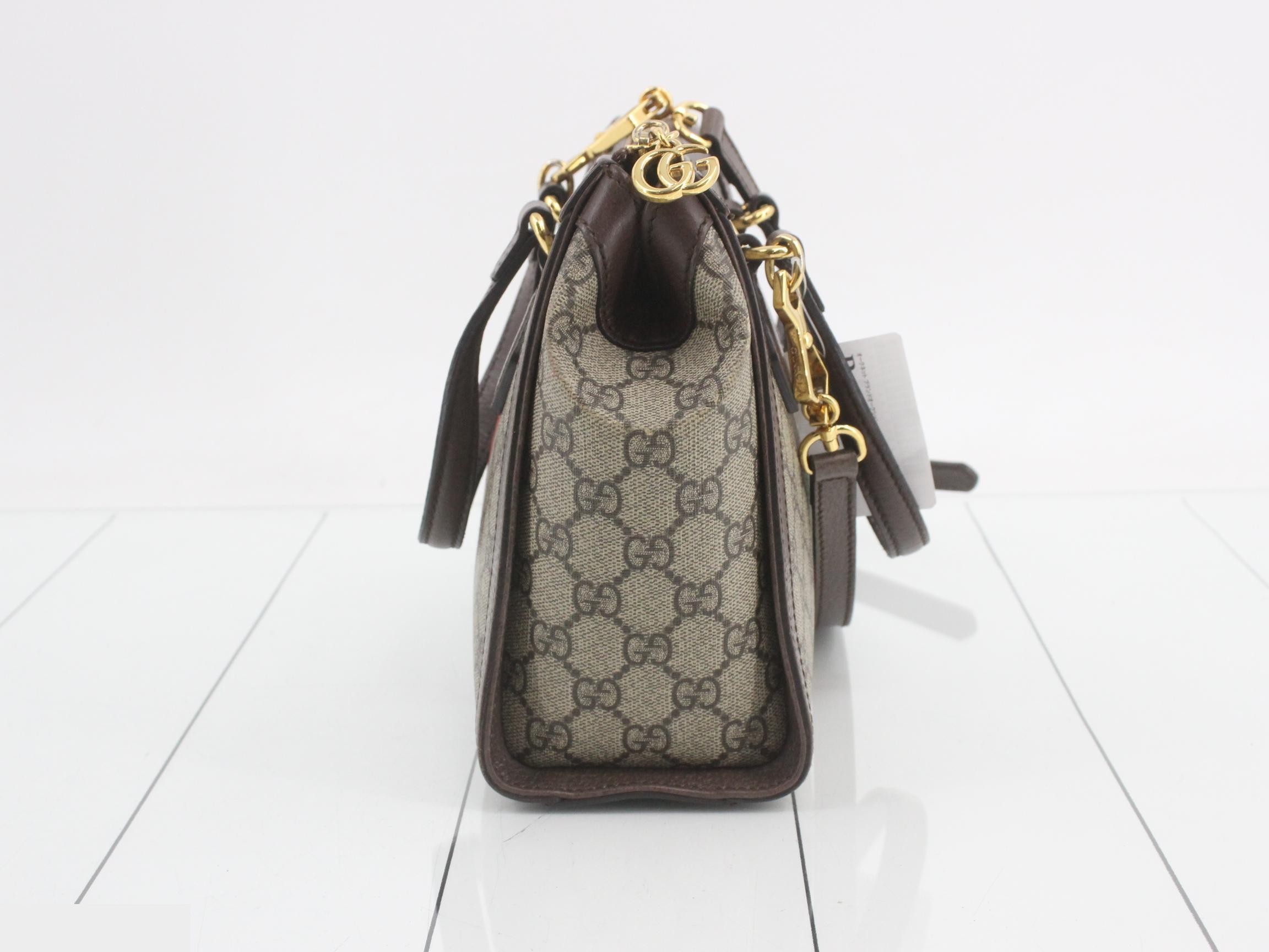 Ophidia GG Top Handle Bag — view 4