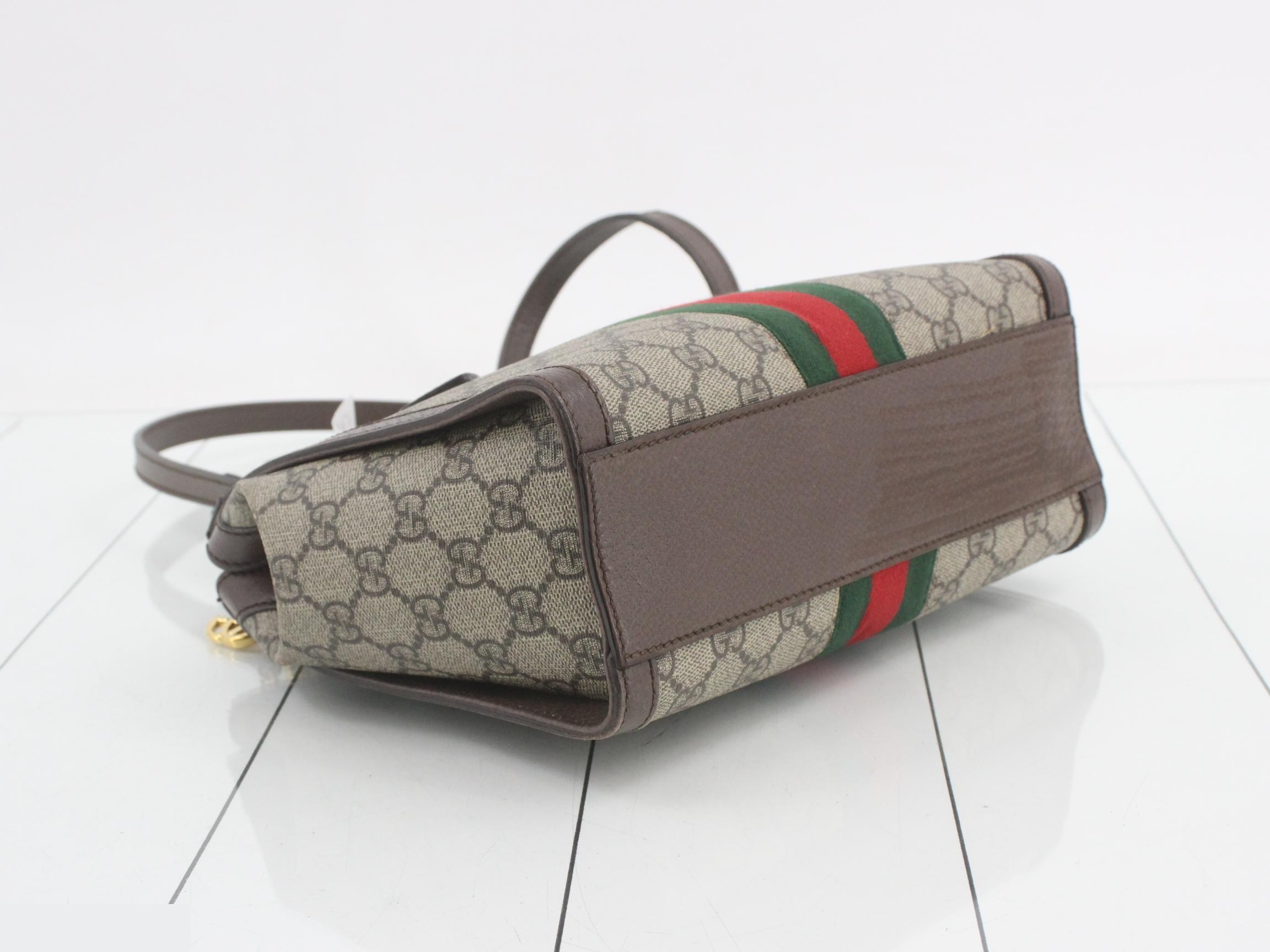 Ophidia GG Top Handle Bag — view 5