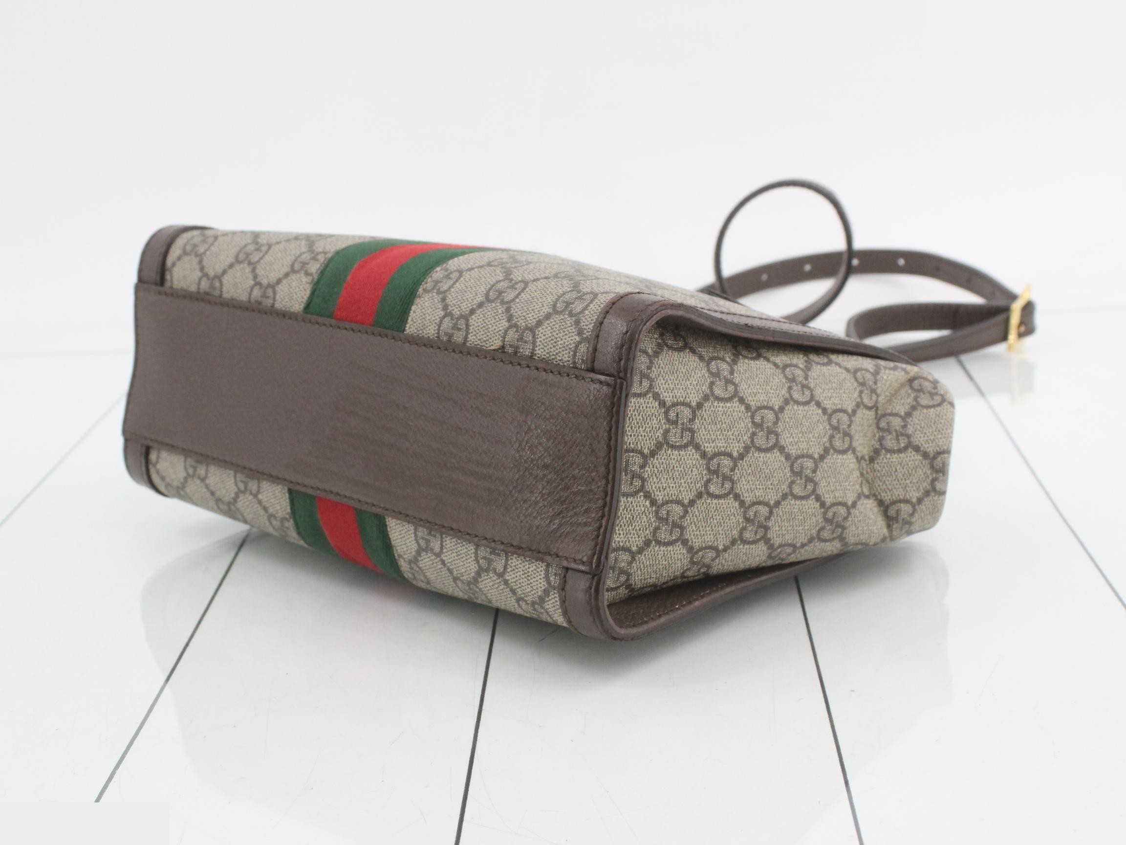 Ophidia GG Top Handle Bag — view 6