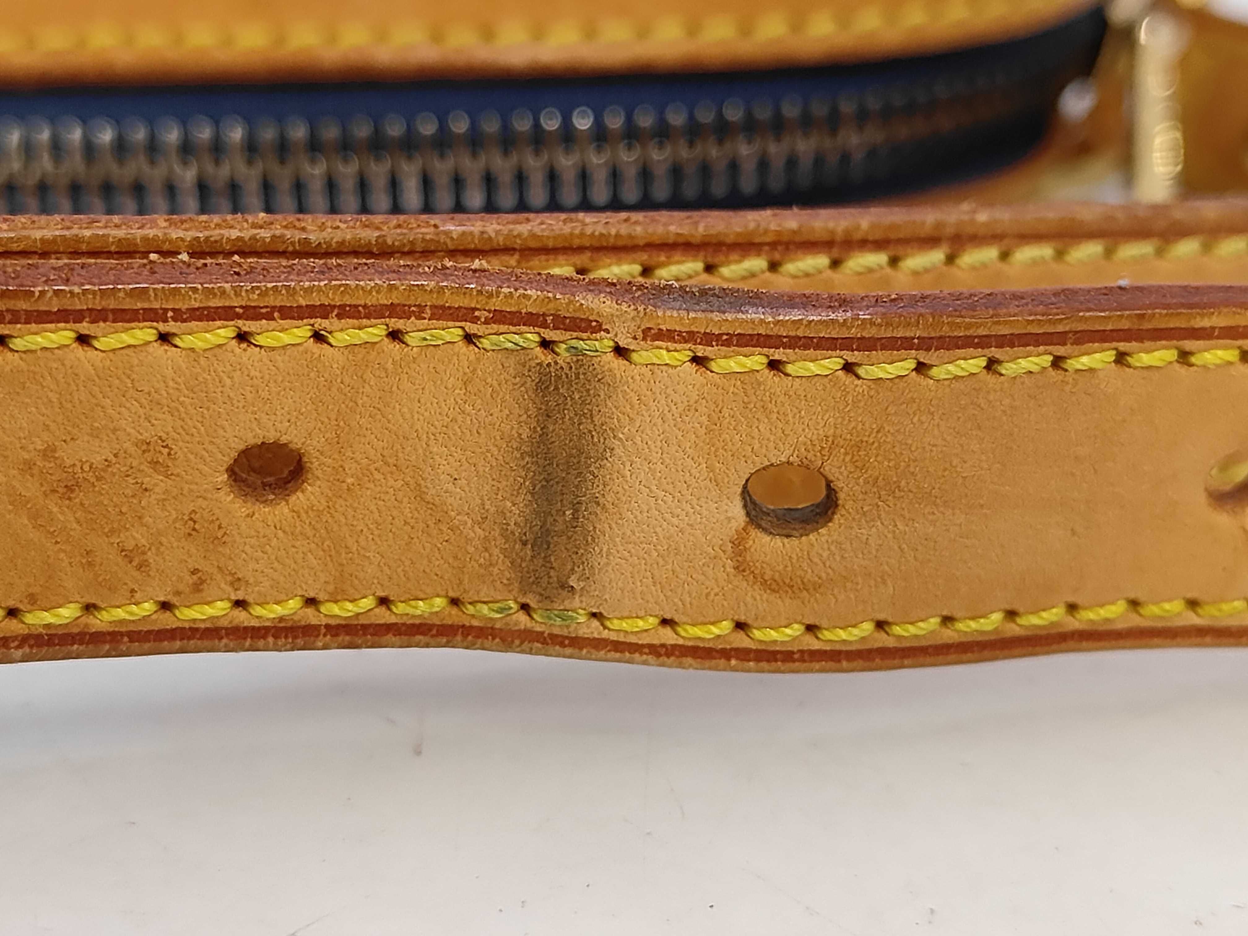 Monogram Denim Shoulder Bag — view 7
