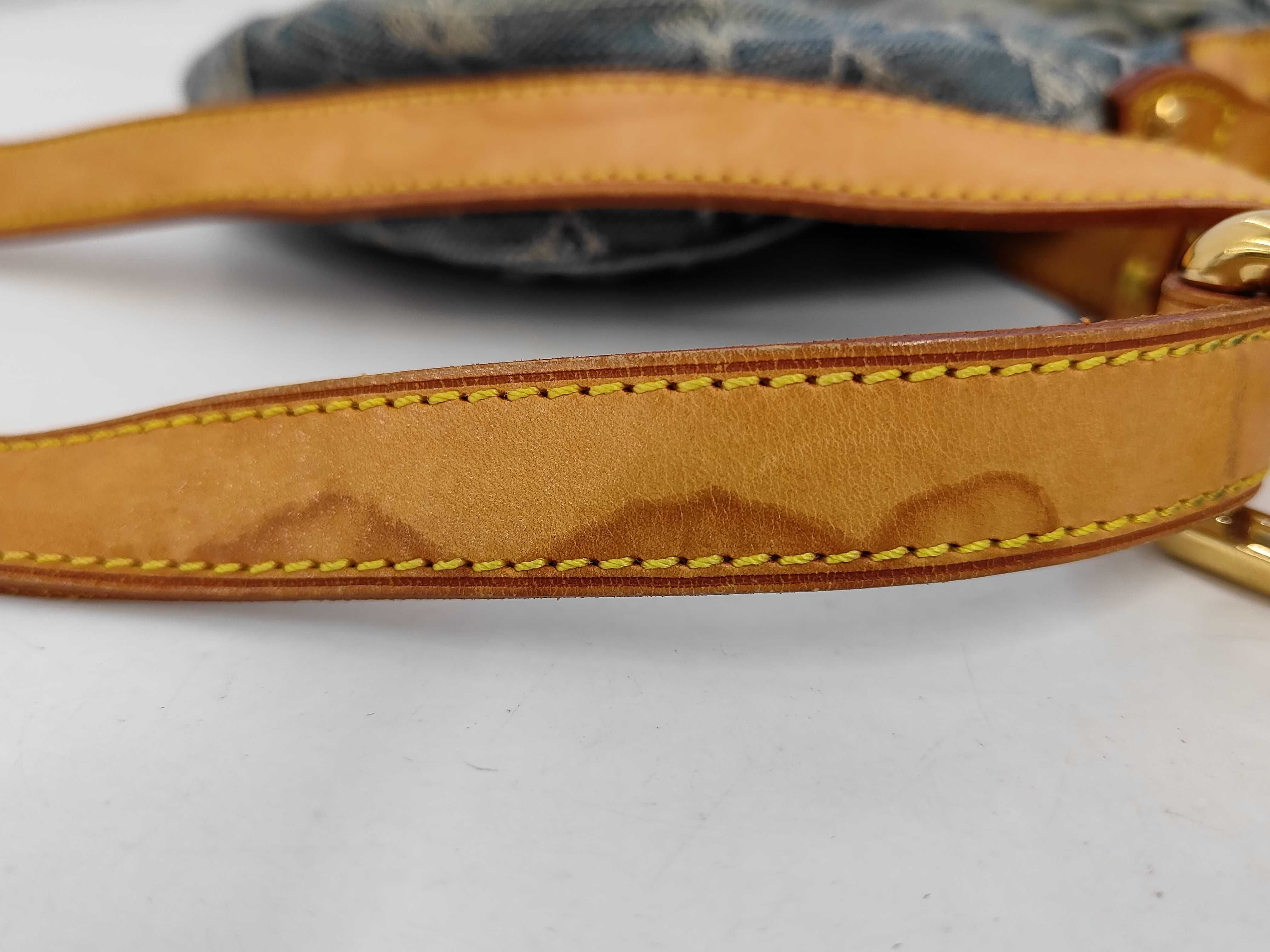 Monogram Denim Shoulder Bag — view 10