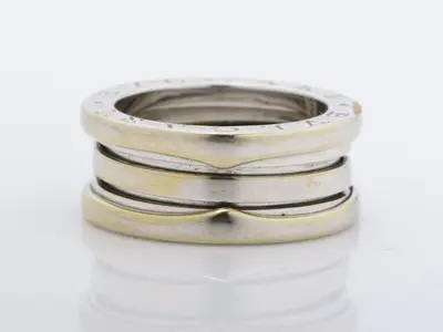 B.zero1 (precious metal) ring, 750WG, 11.2g, size #52