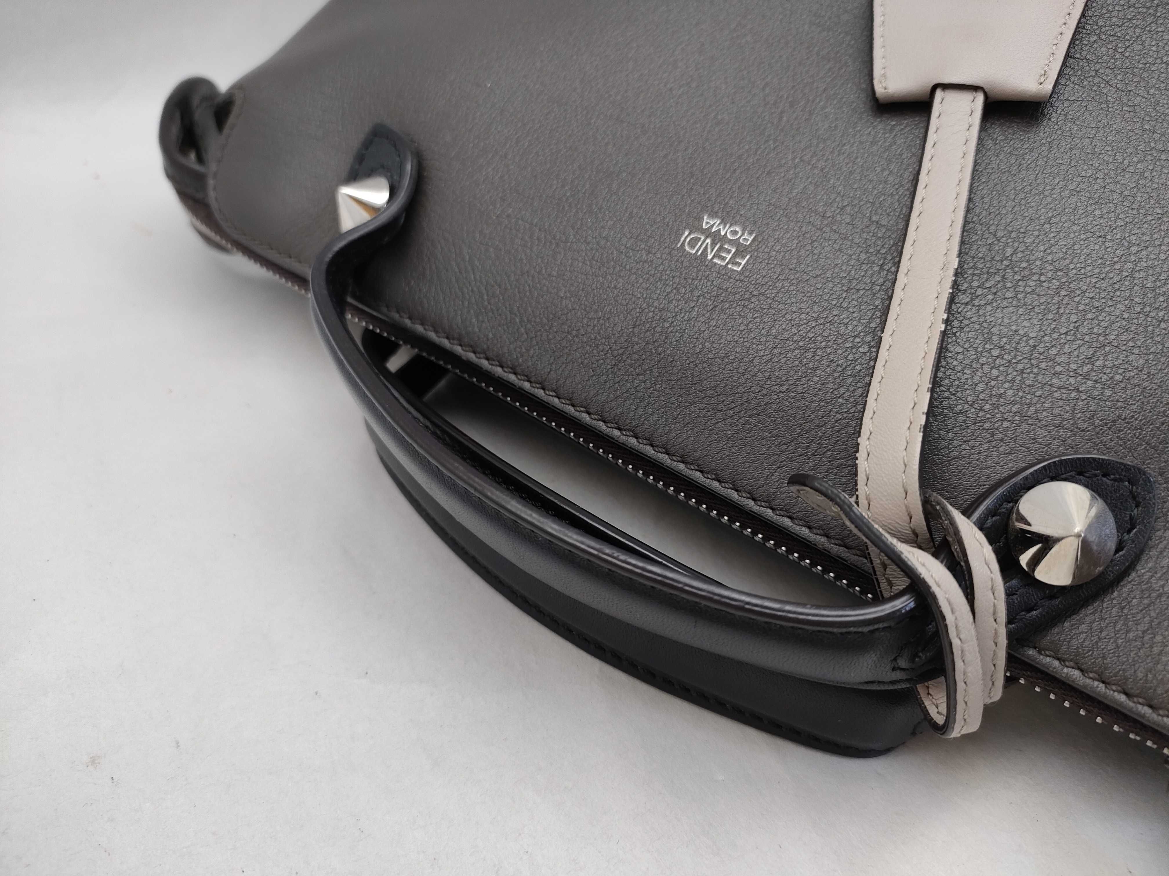 By The Way Medium Leather 2-Way Handbag, Gray, 8BL146 (Handbag) — view 3