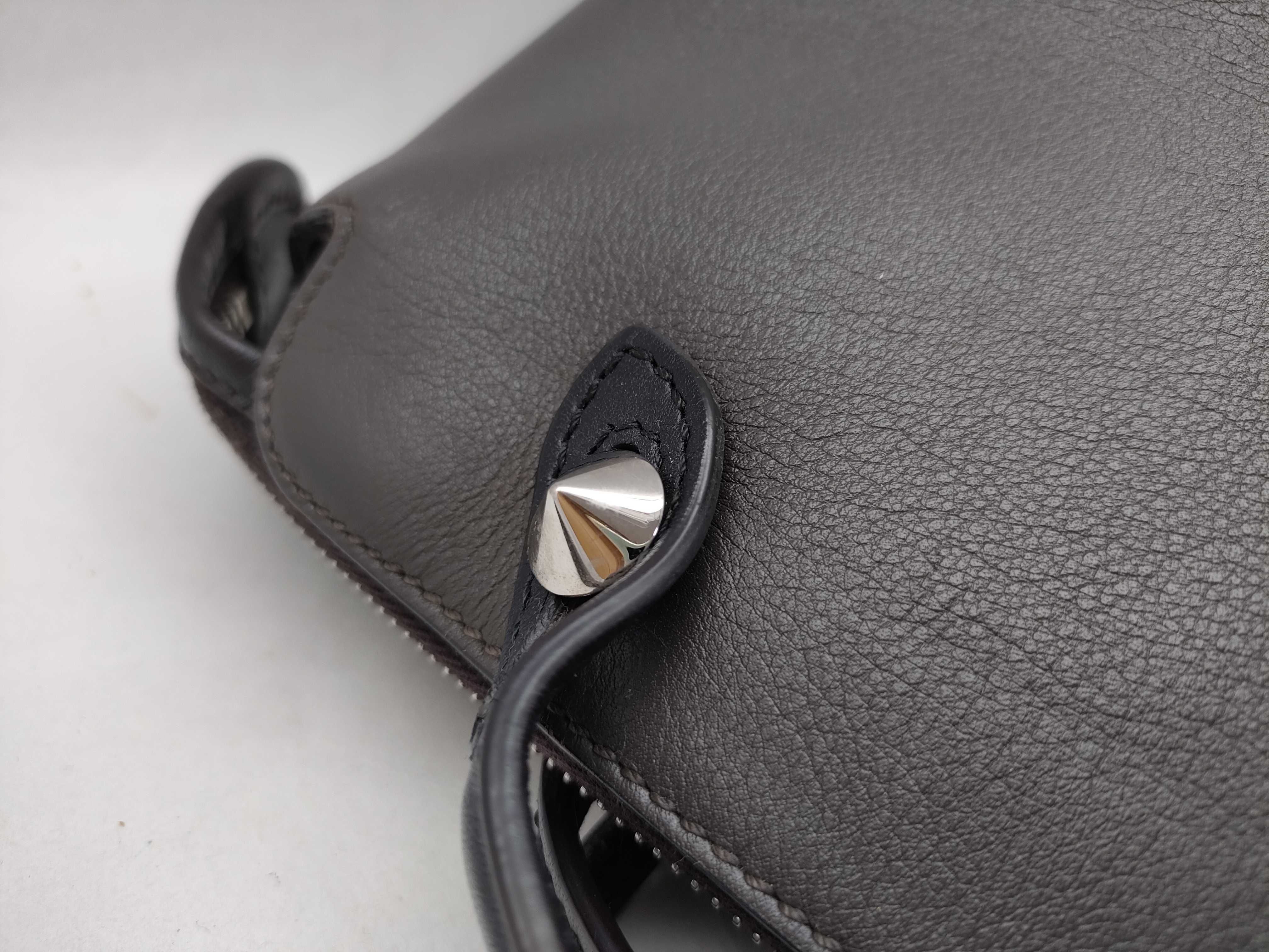 By The Way Medium Leather 2-Way Handbag, Gray, 8BL146 (Handbag) — view 5