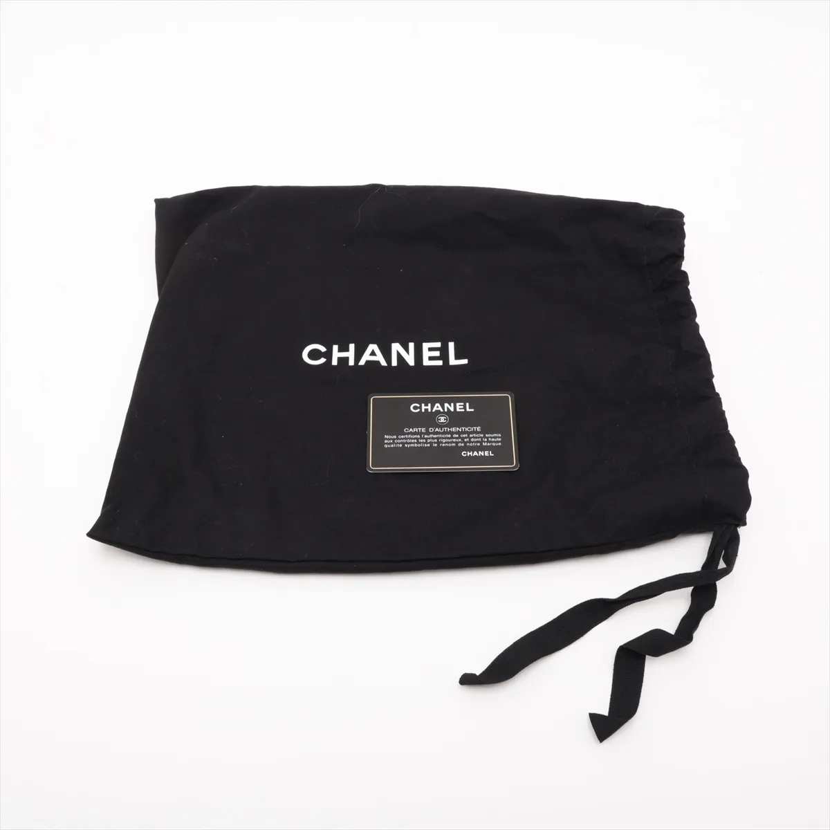 Mini Matelassé 17 Lambskin Single Flap Single Chain Bag, Black with Gold Hardware, 31248640, Serial Number 31-A35200 — view 10
