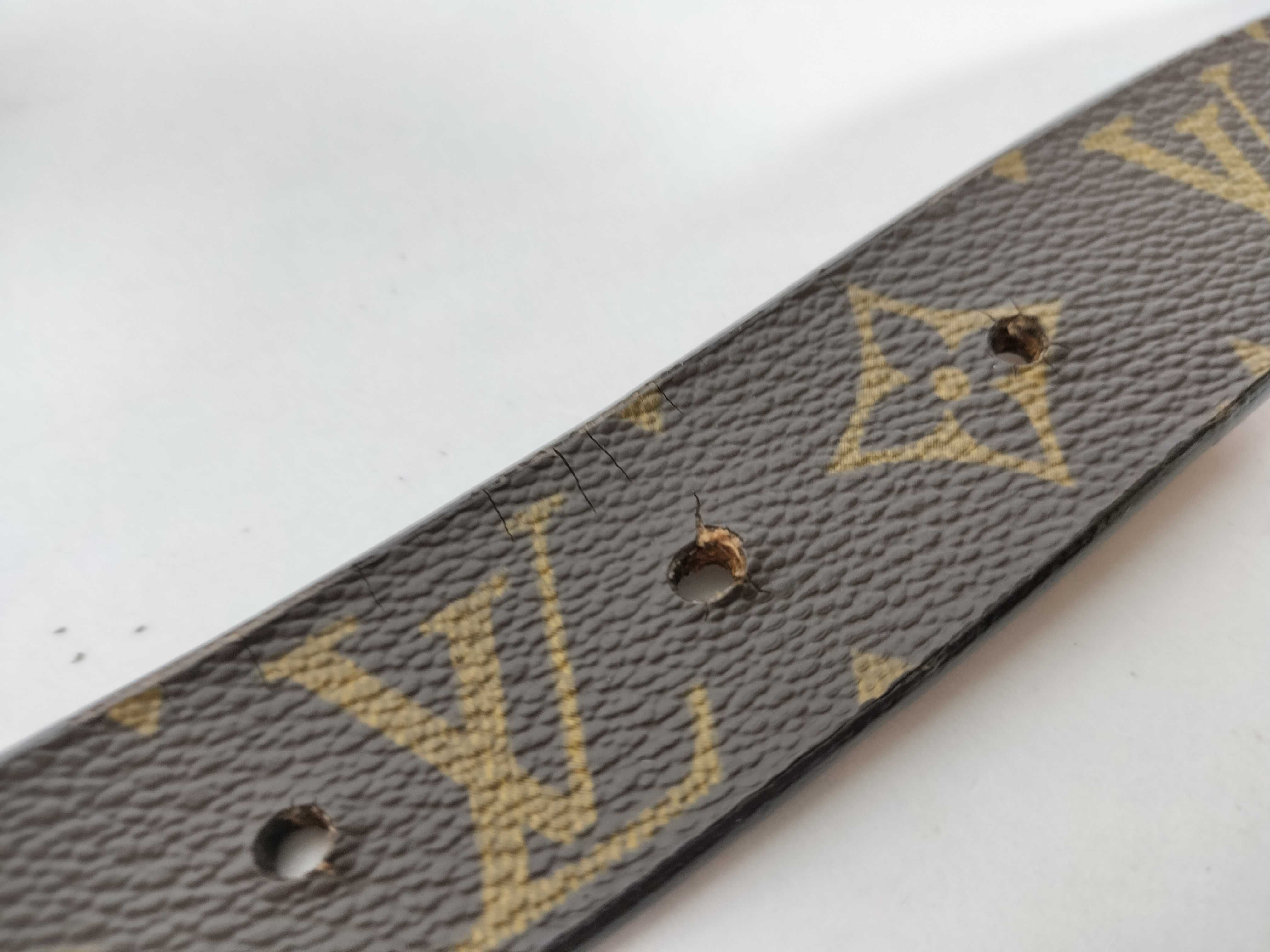 Monogram Louis Vuitton Monogram Ceinture Carrée Belt — view 7