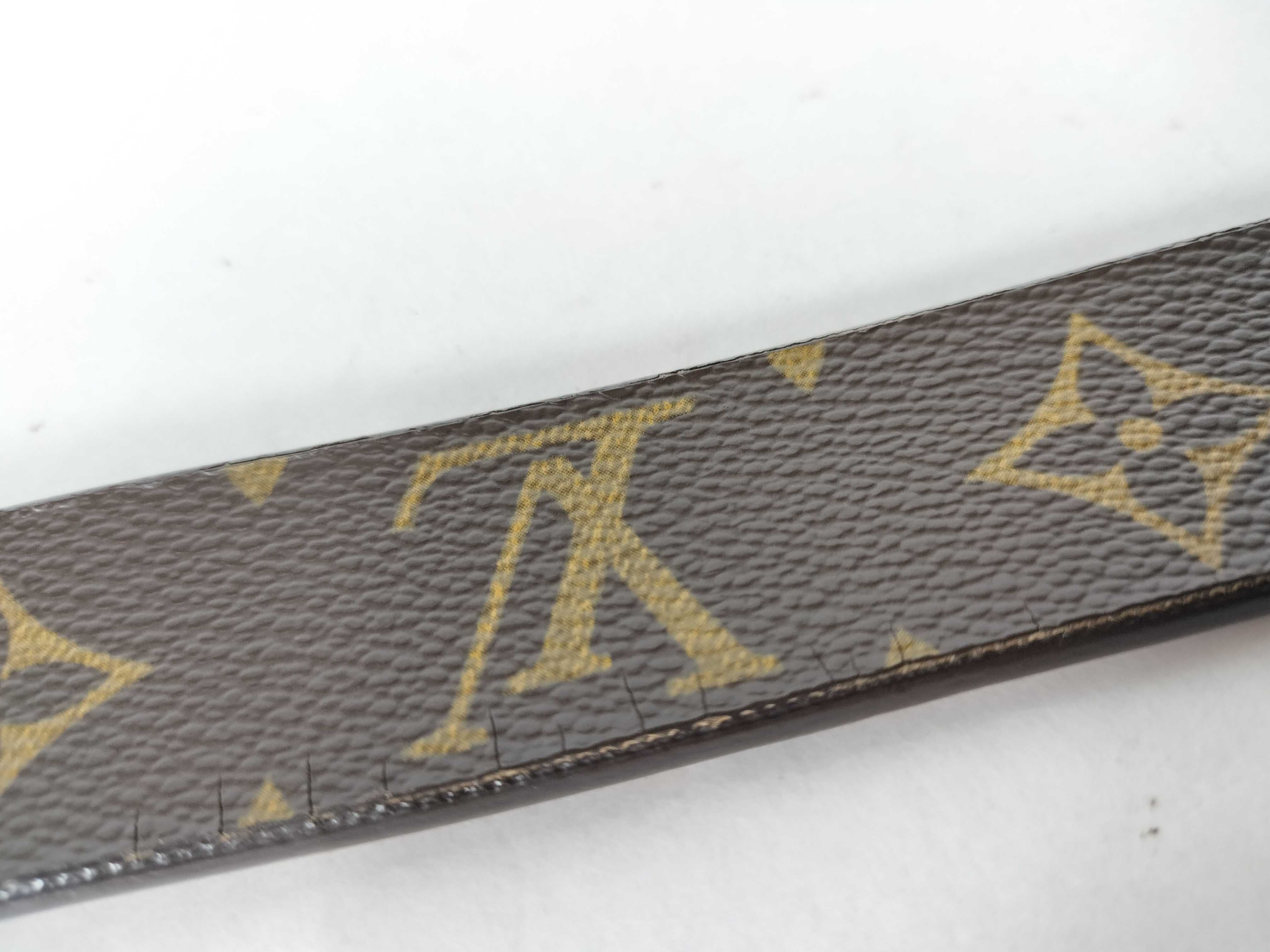 Monogram Louis Vuitton Monogram Ceinture Carrée Belt — view 9