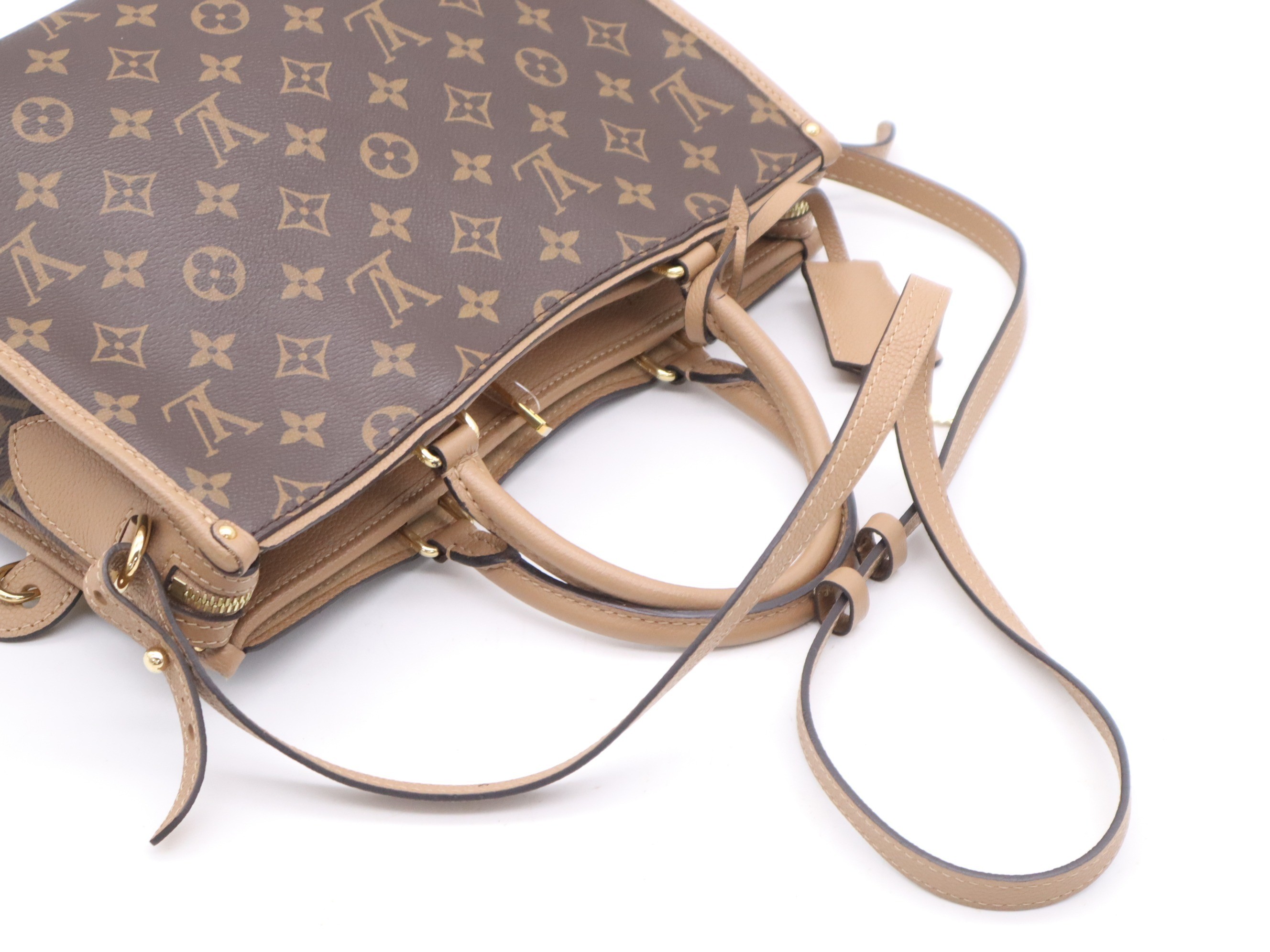 Popincourt PM Taupe Glacé - Padlock, Key x2, Clochette — view 6