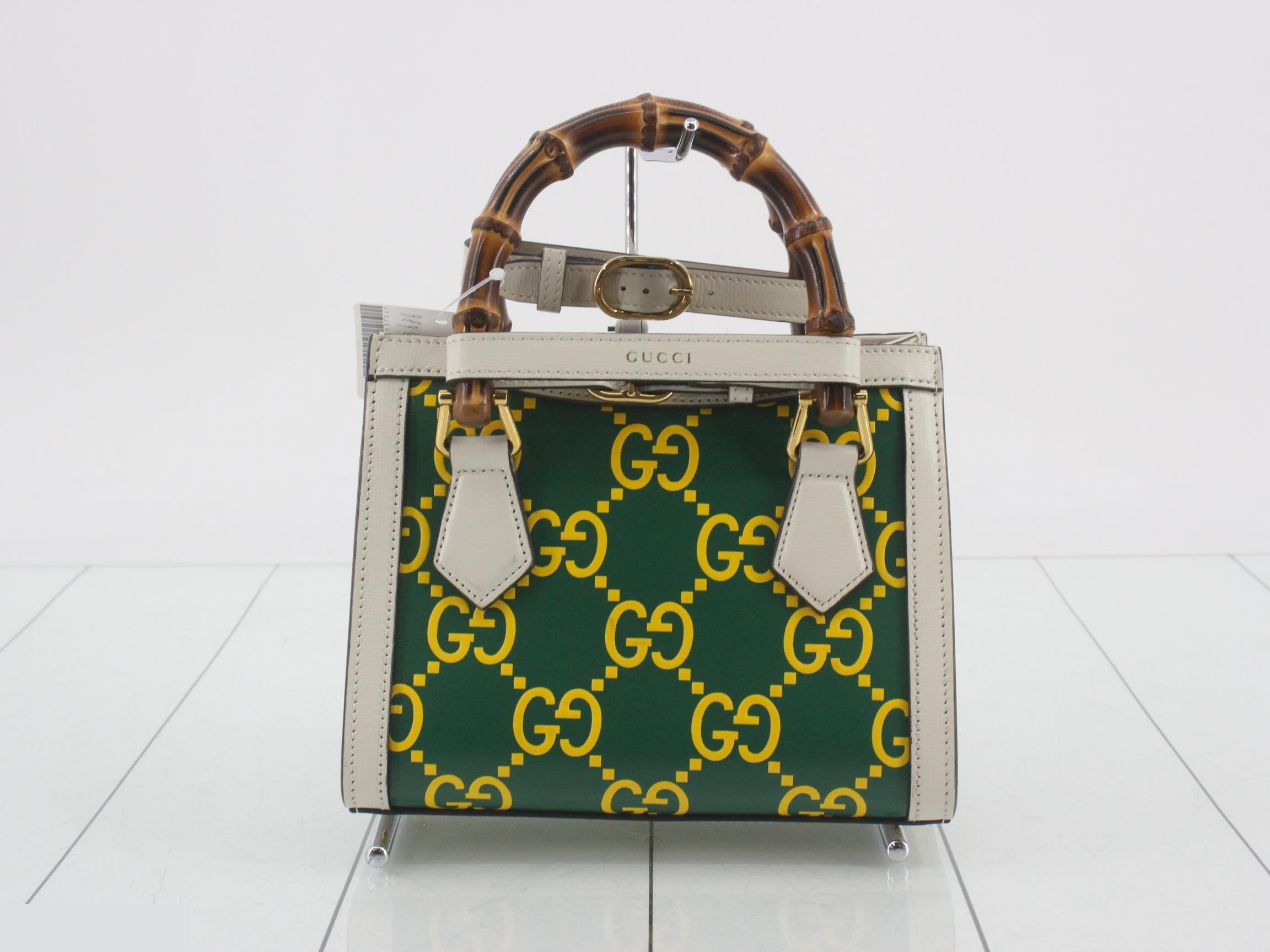 Bamboo Diana Leather Handbag 65566 — view 2