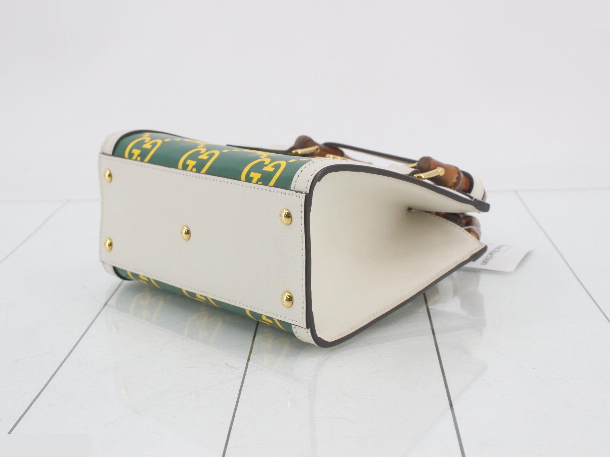 Bamboo Diana Leather Handbag 65566 — view 6