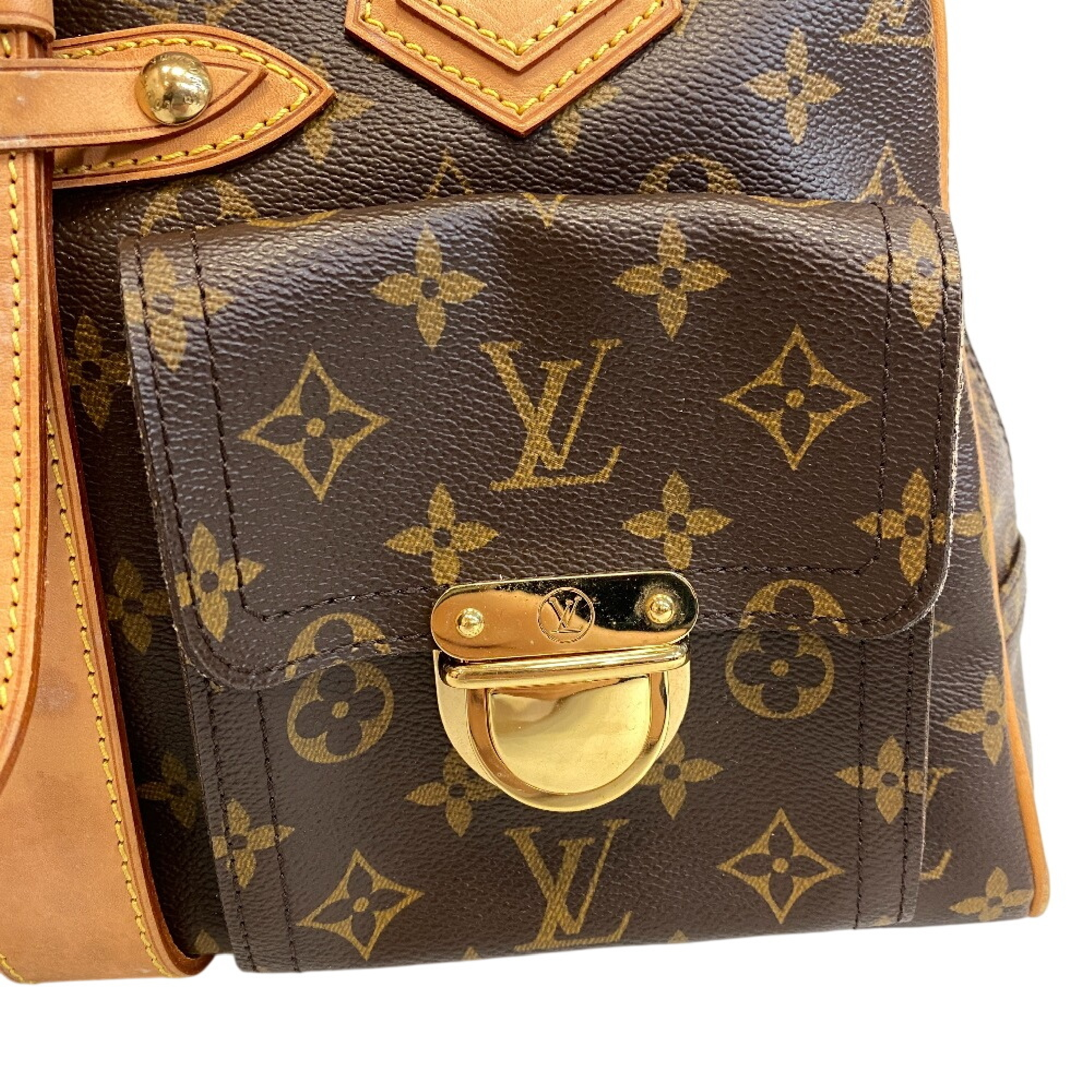 Monogram Manhattan GM M40025 FL0057 Brown Handbag — view 8
