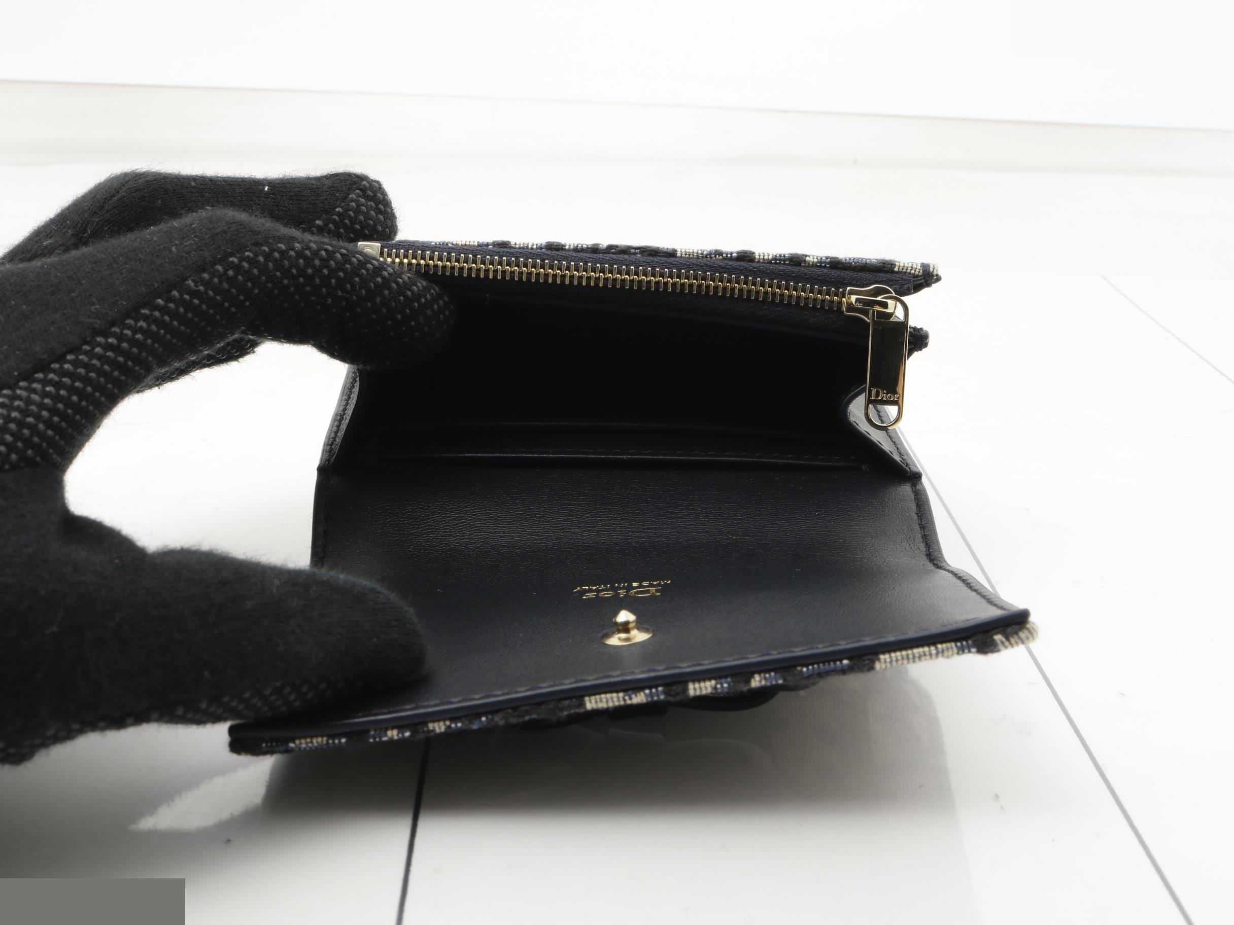 Oblique Trotter Compact Wallet, Unused — view 4