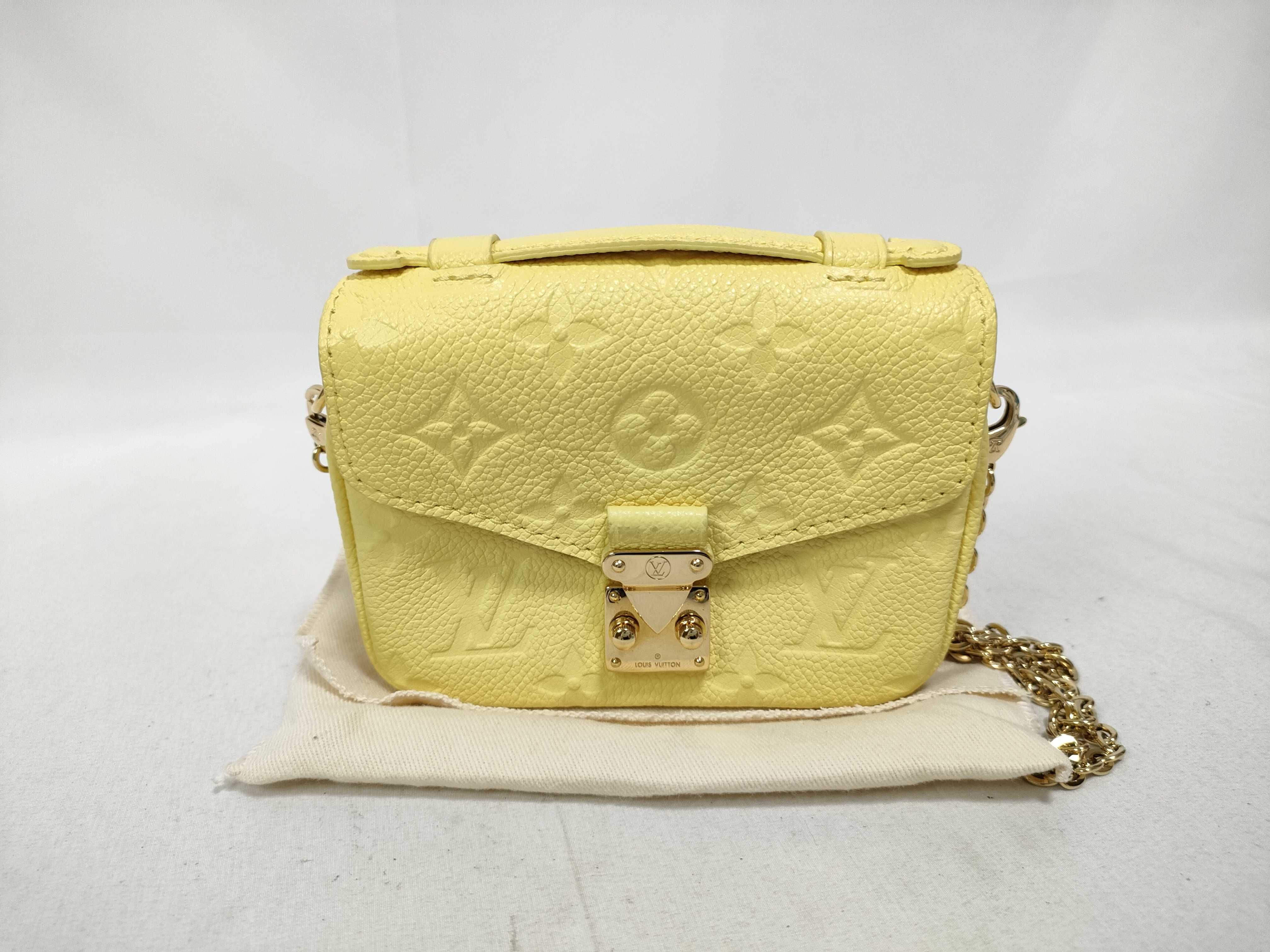 Monogram Empreinte Louis Vuitton Monogram Micro Metis Handbag
