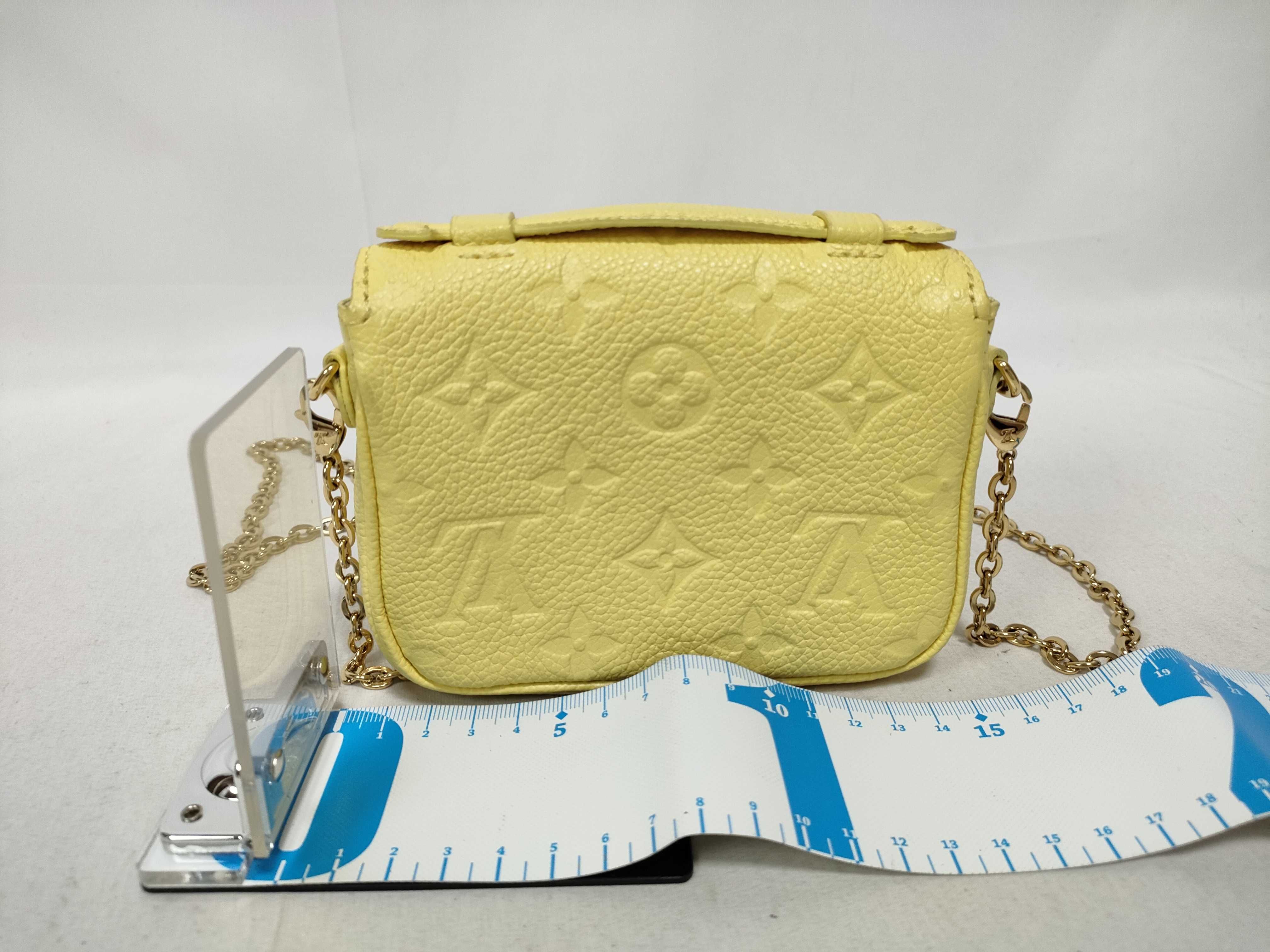 Monogram Empreinte Louis Vuitton Monogram Micro Metis Handbag — view 2