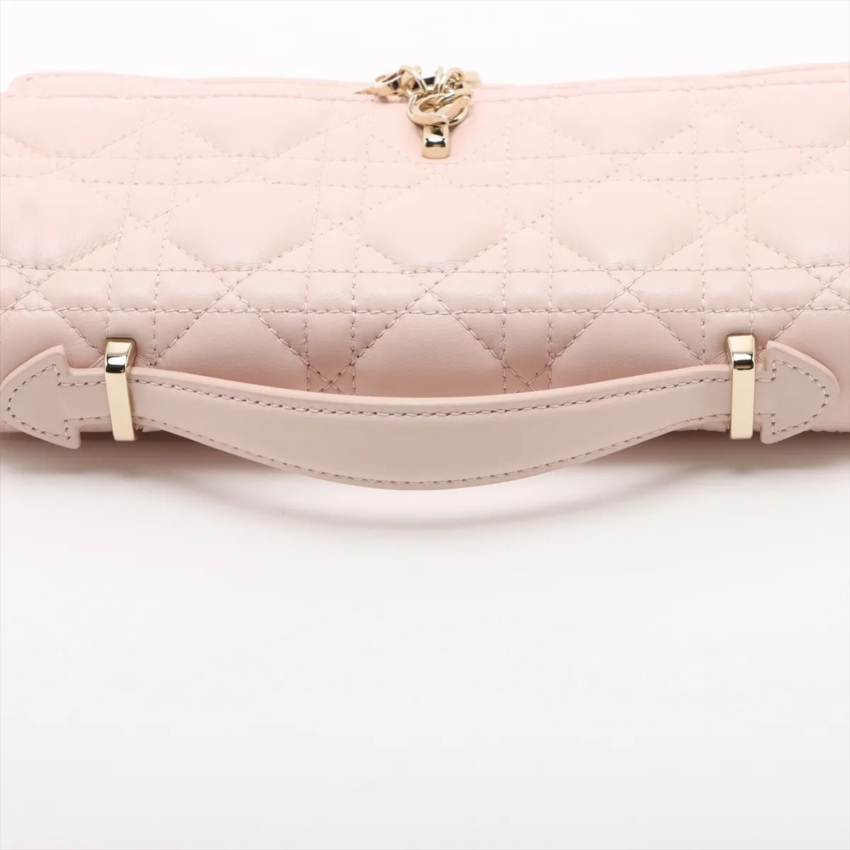 Cannage Miss Dior Leather 2-Way Shoulder Bag, Pink, Star Mark — view 5