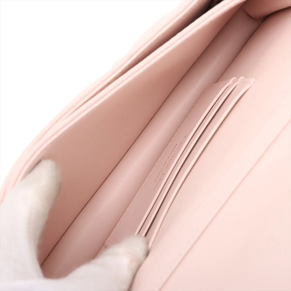 Cannage Miss Dior Leather 2-Way Shoulder Bag, Pink, Star Mark — view 8