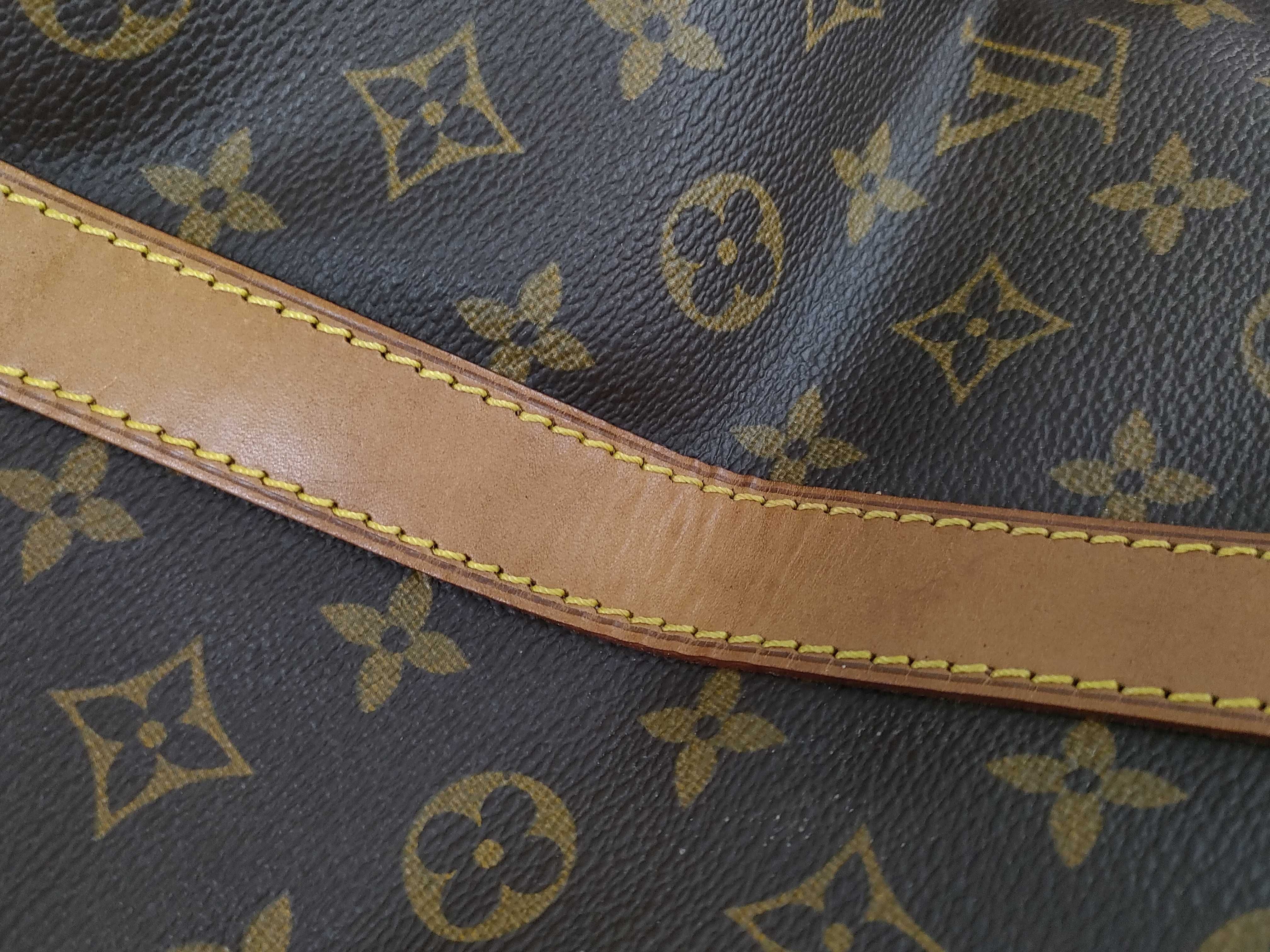 Monogram Vuitton Keepall Bandoulière 55 M41414 Boston Bag — view 14