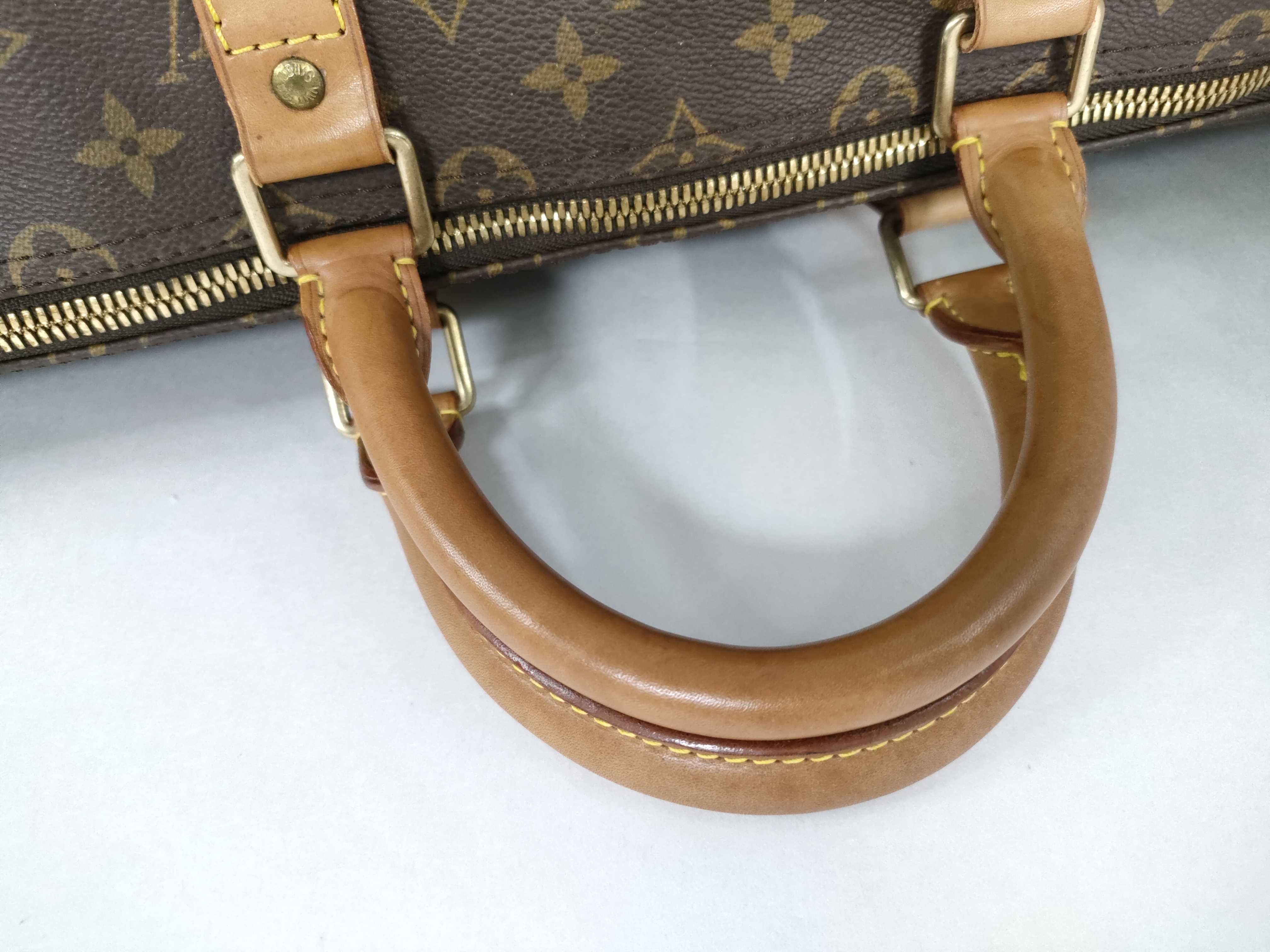 Monogram Vuitton Keepall Bandoulière 55 M41414 Boston Bag — view 3