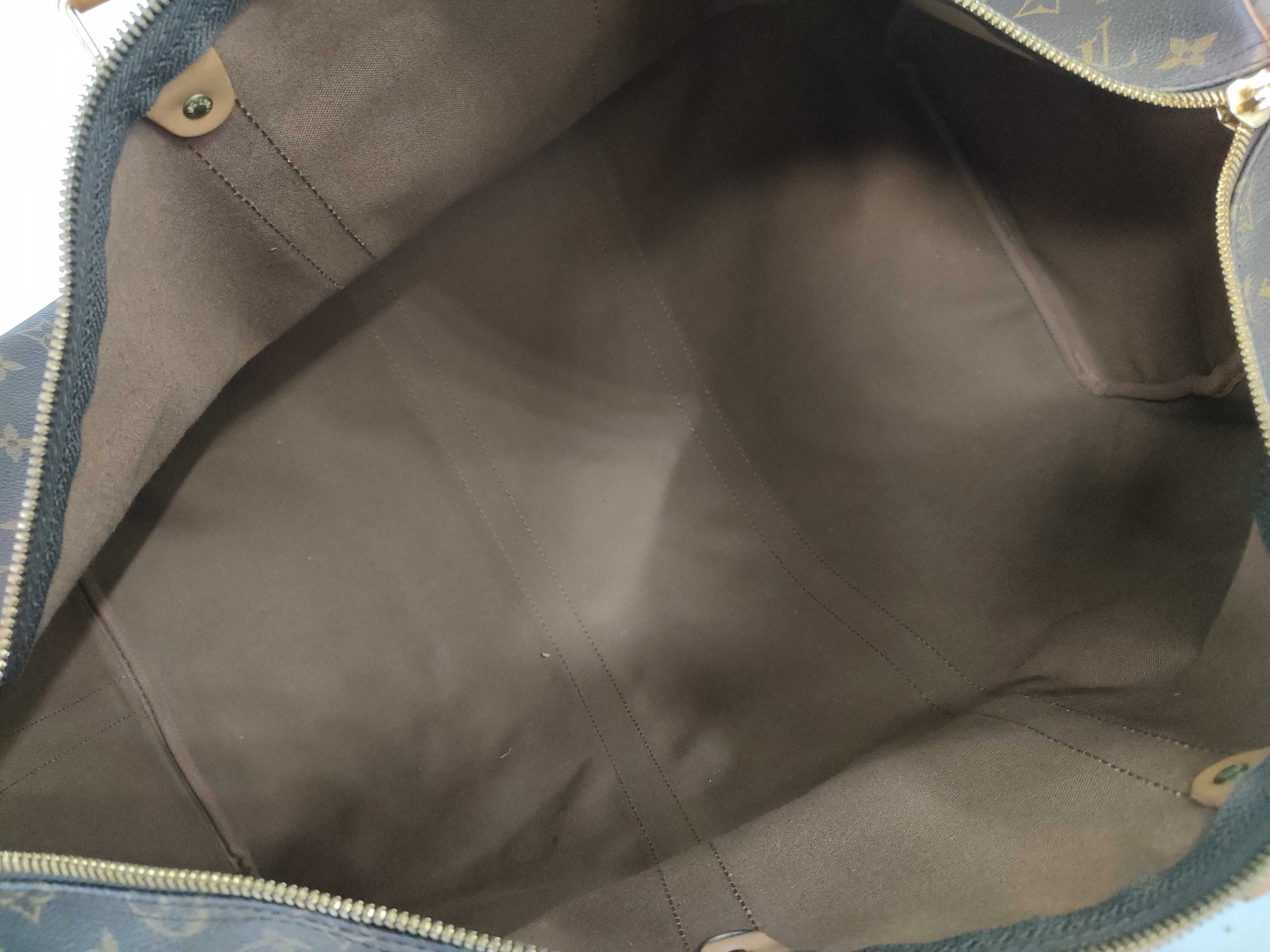 Monogram Vuitton Keepall Bandoulière 55 M41414 Boston Bag — view 9