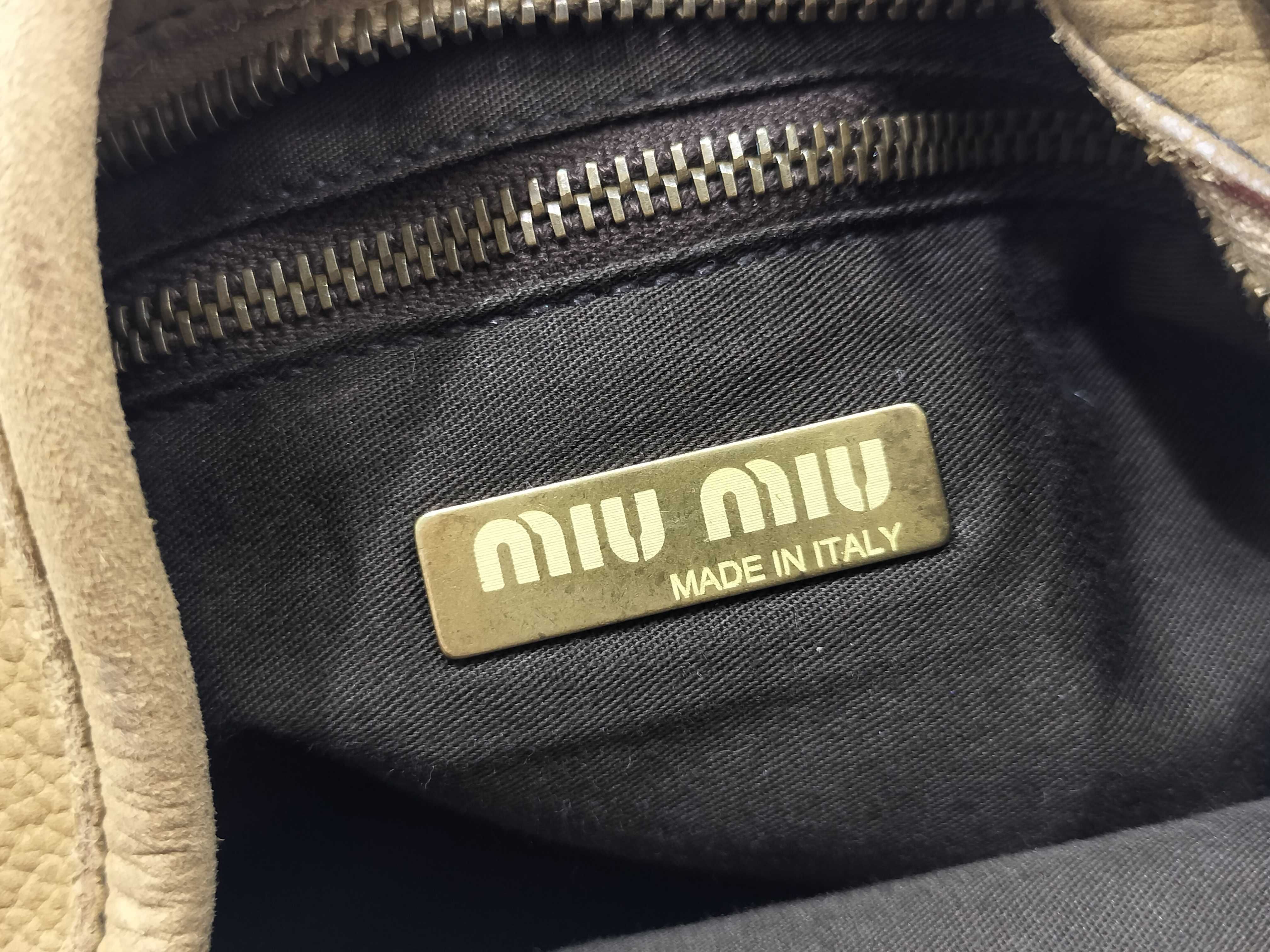 handbag embossed logo nubuck handbag — view 13