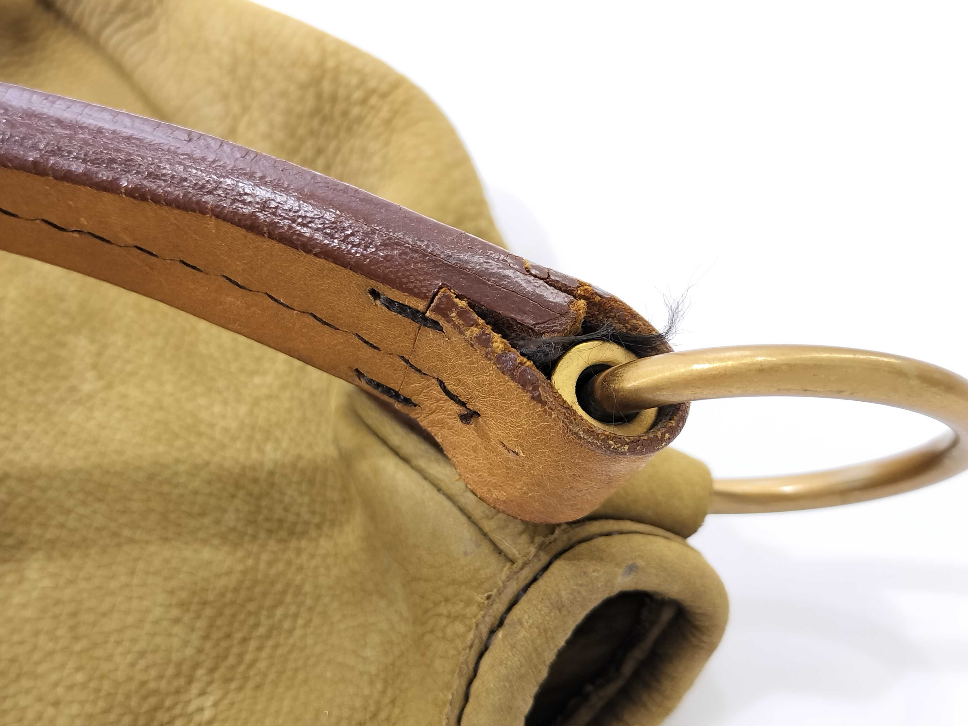 handbag embossed logo nubuck handbag — view 15