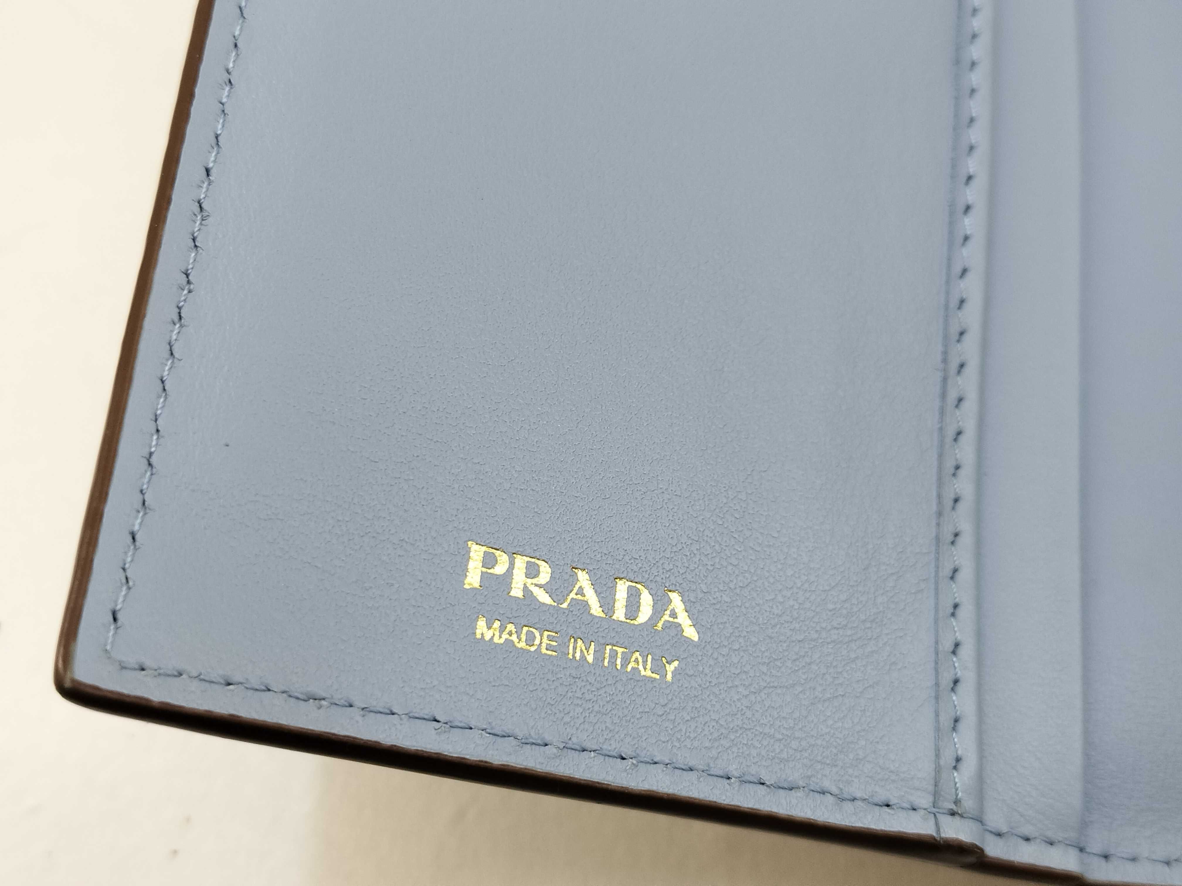 Saffiano Leather Long Wallet 1MV025 RFID Accessories: Box, Wallet — view 10