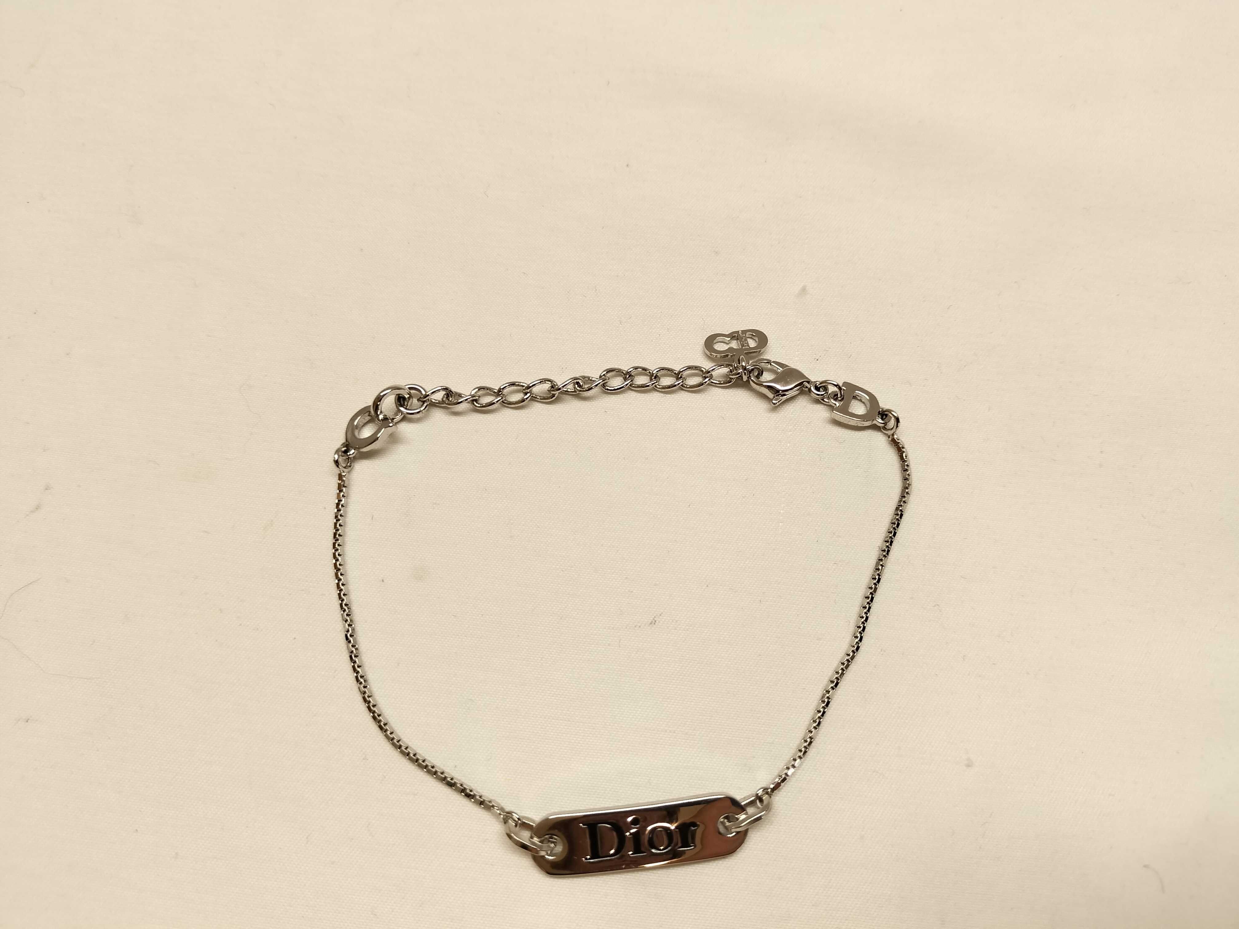 logo plate necklace bracelet/bangle — view 2