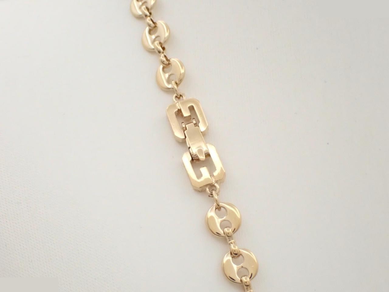 Long necklace, gold (GP), 76cm chain. — view 2