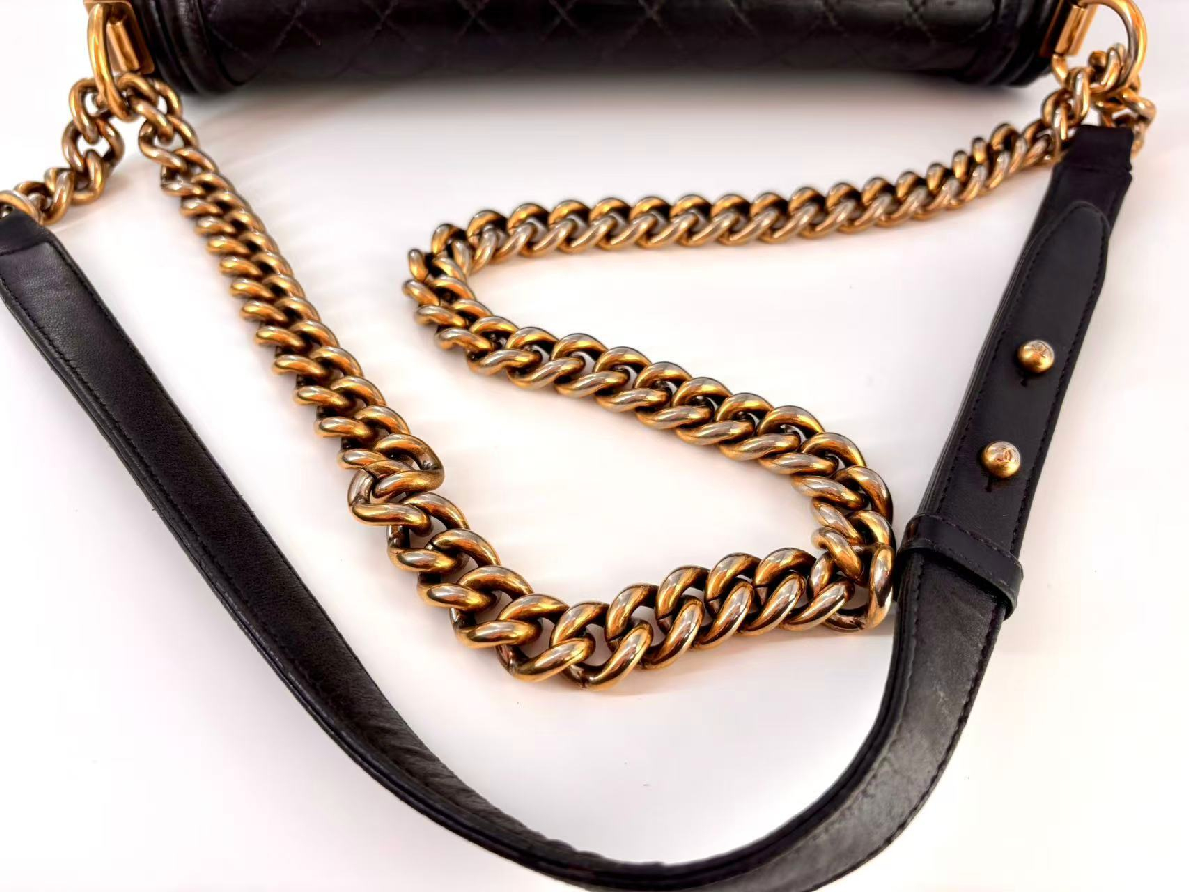 Boy Chanel Black Shoulder Bag — view 12
