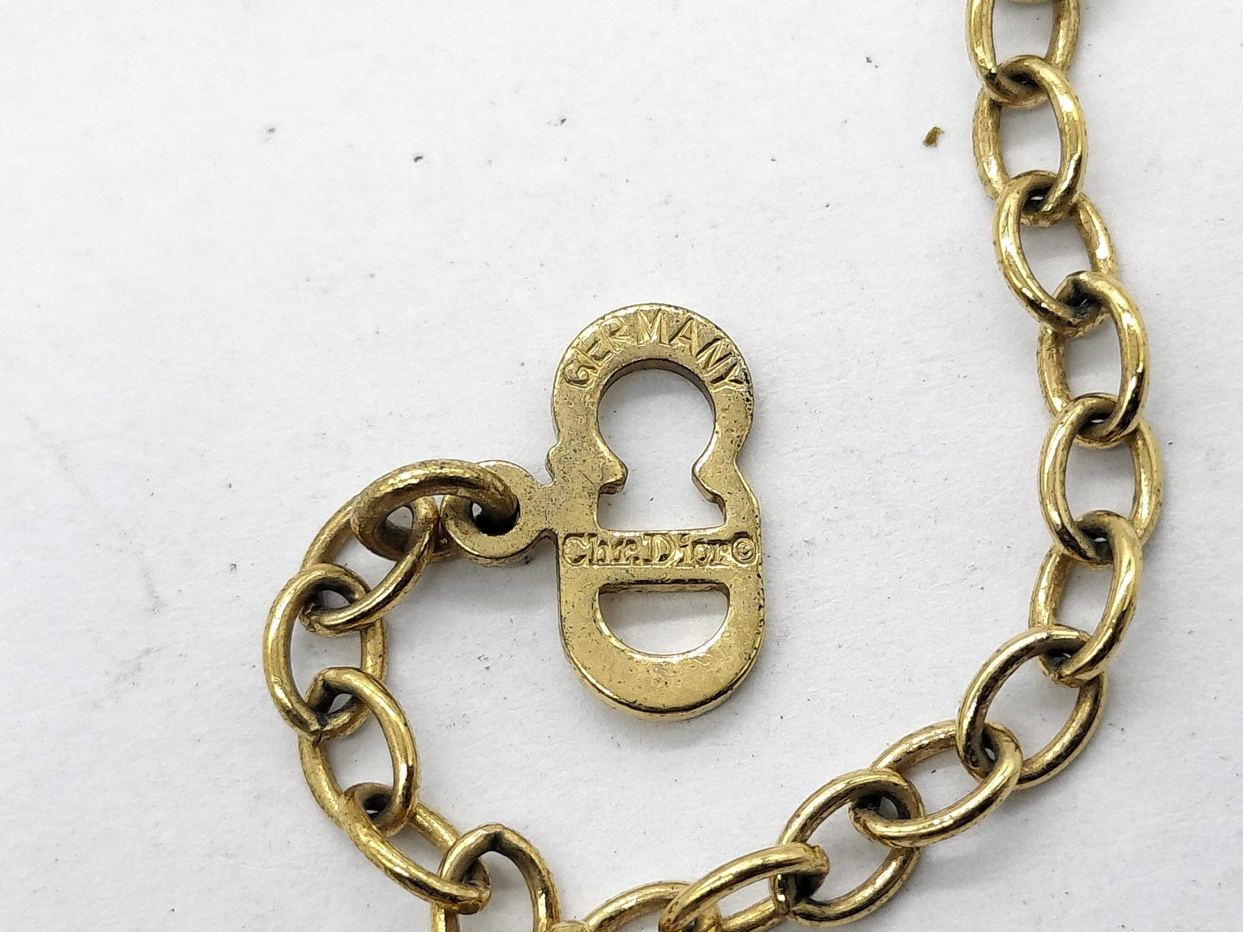CD Rhinestone Necklace — view 5