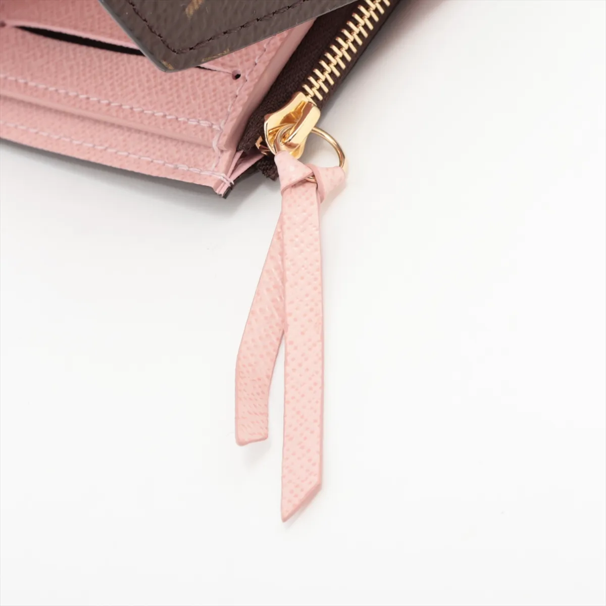 Monogram Portefeuille Victorine M62360 Rose Ballerine Compact Wallet (RFID detected) — view 7