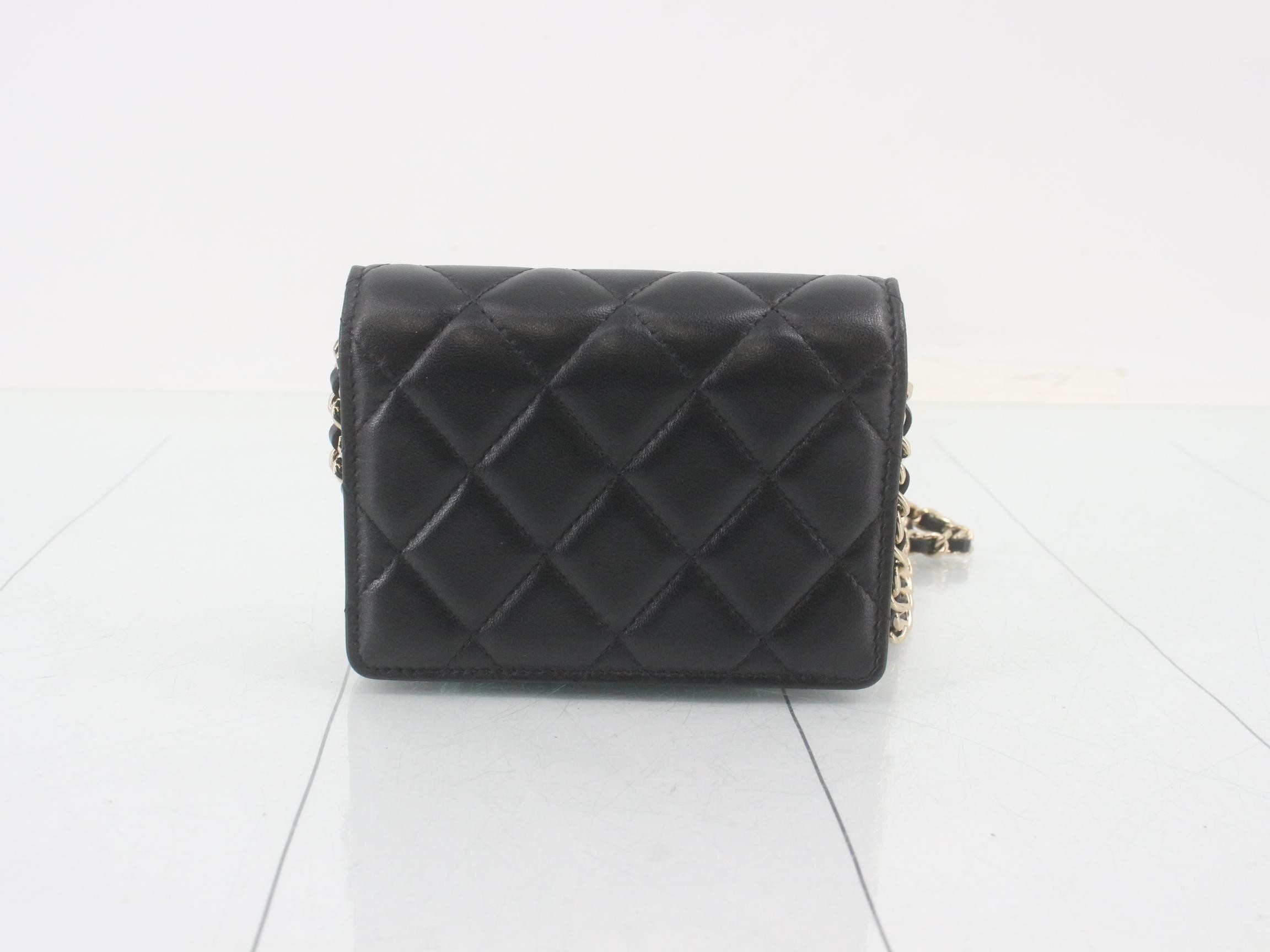 Matelassé Chain Shoulder Bag — view 2