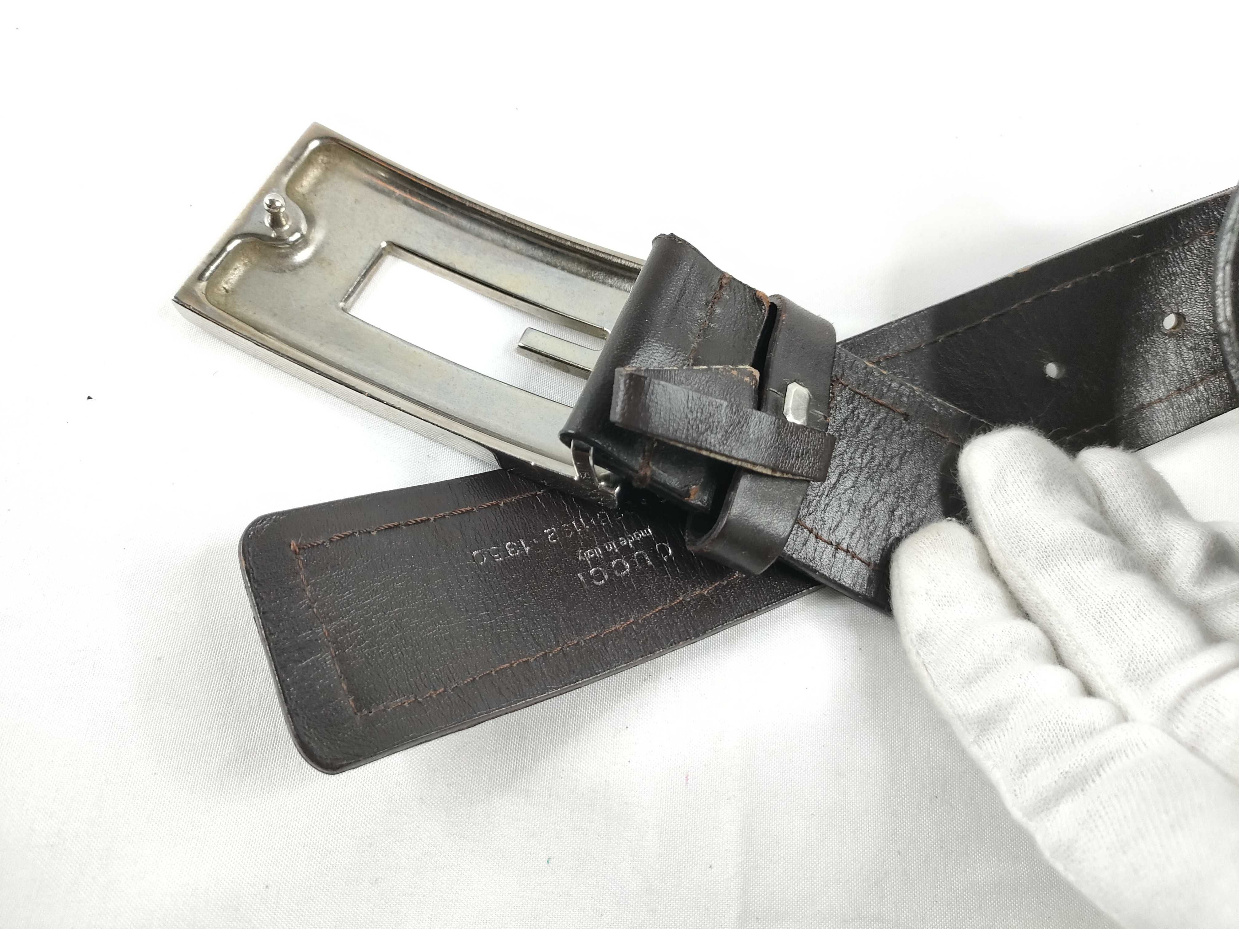 Belt Leather G-Buckle Belt — view 4