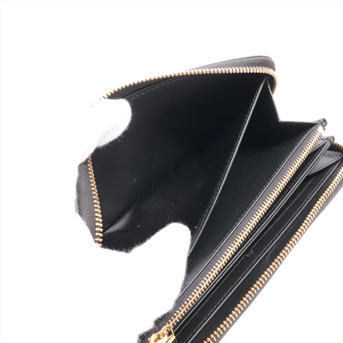 Nanogram Zippy Wallet M82233 Black Round Zip Wallet (RFID detected) — view 4