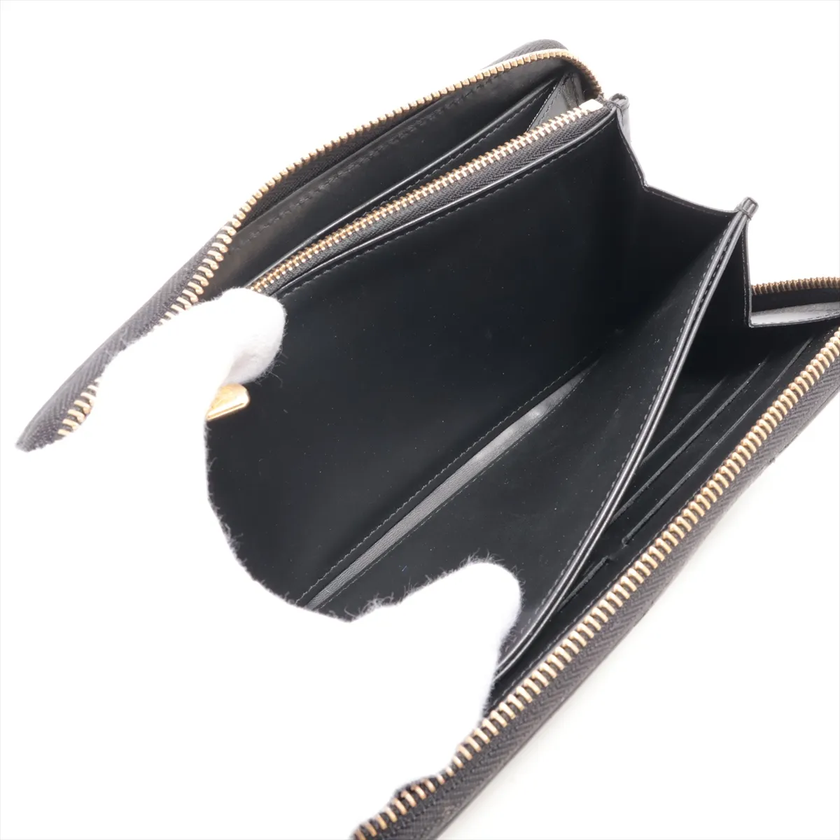 Nanogram Zippy Wallet M82233 Black Round Zip Wallet (RFID detected) — view 6