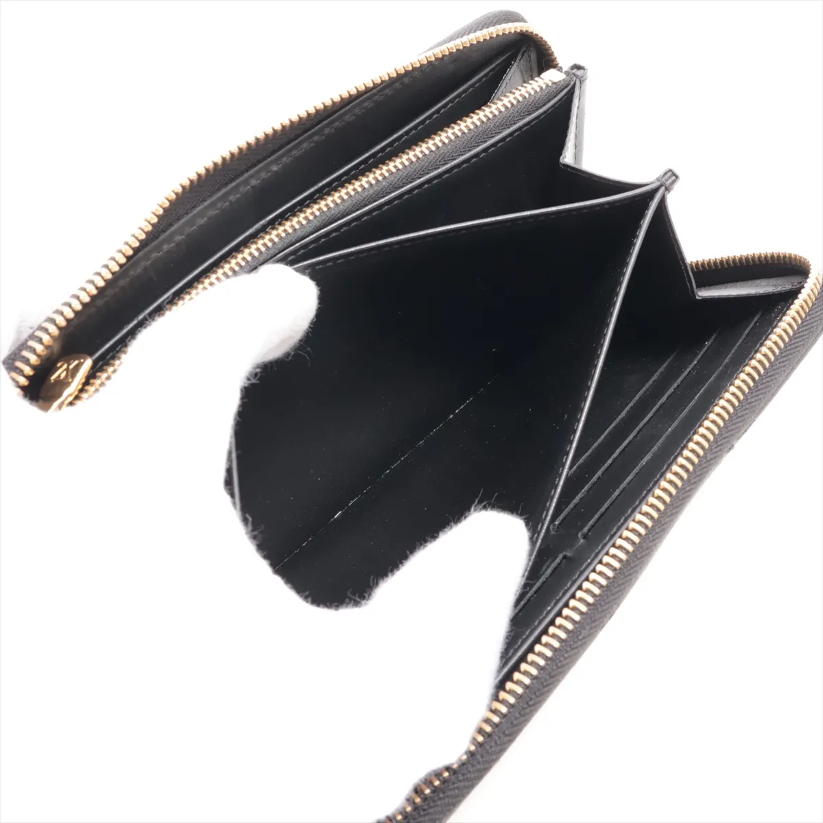 Nanogram Zippy Wallet M82233 Black Round Zip Wallet (RFID detected) — view 7