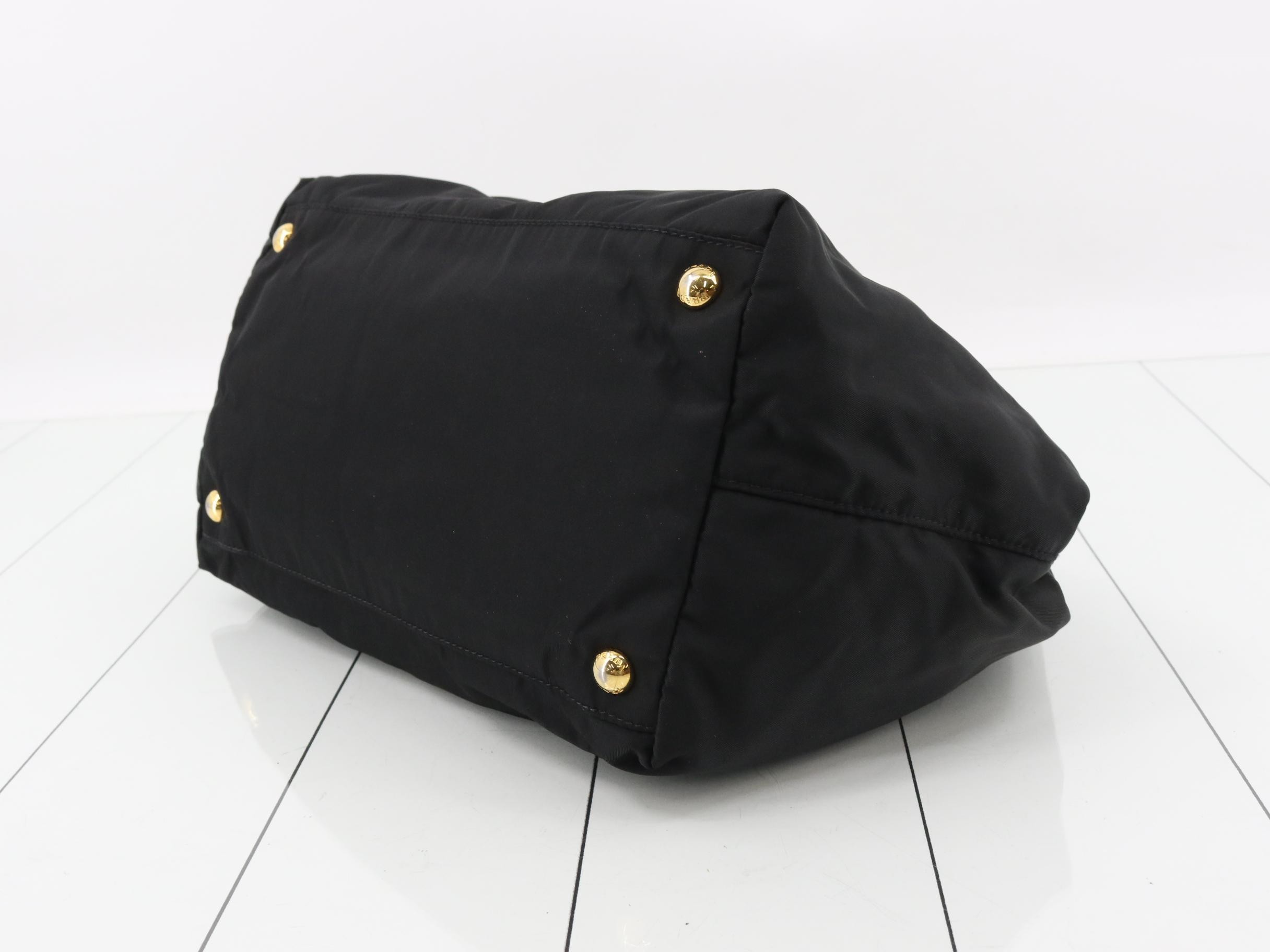 Tessuto Nylon Ribbon Handbag Tote Bag — view 6