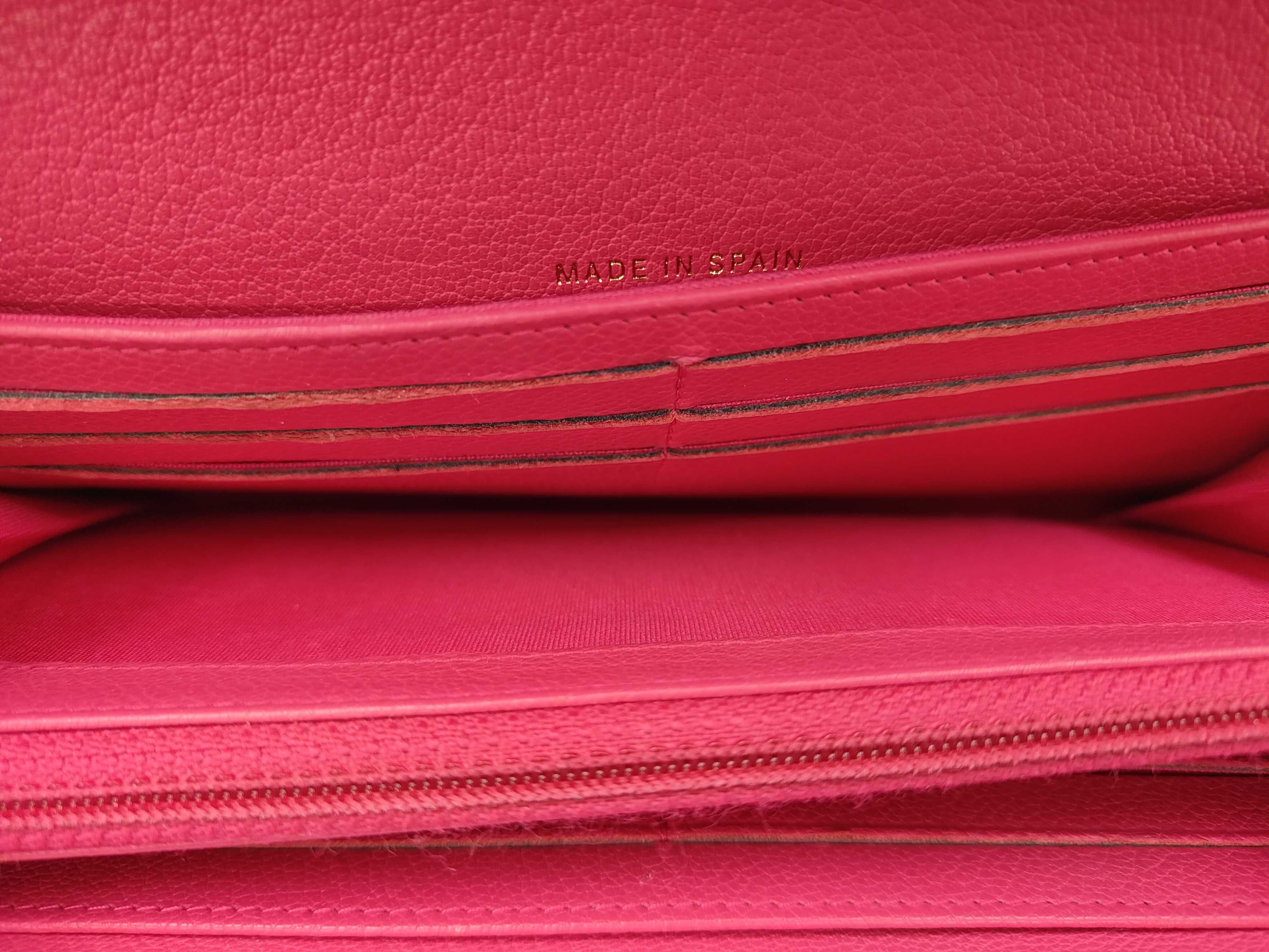 Caviar Skin Wallet Coco Mark Pink Wallet — view 13