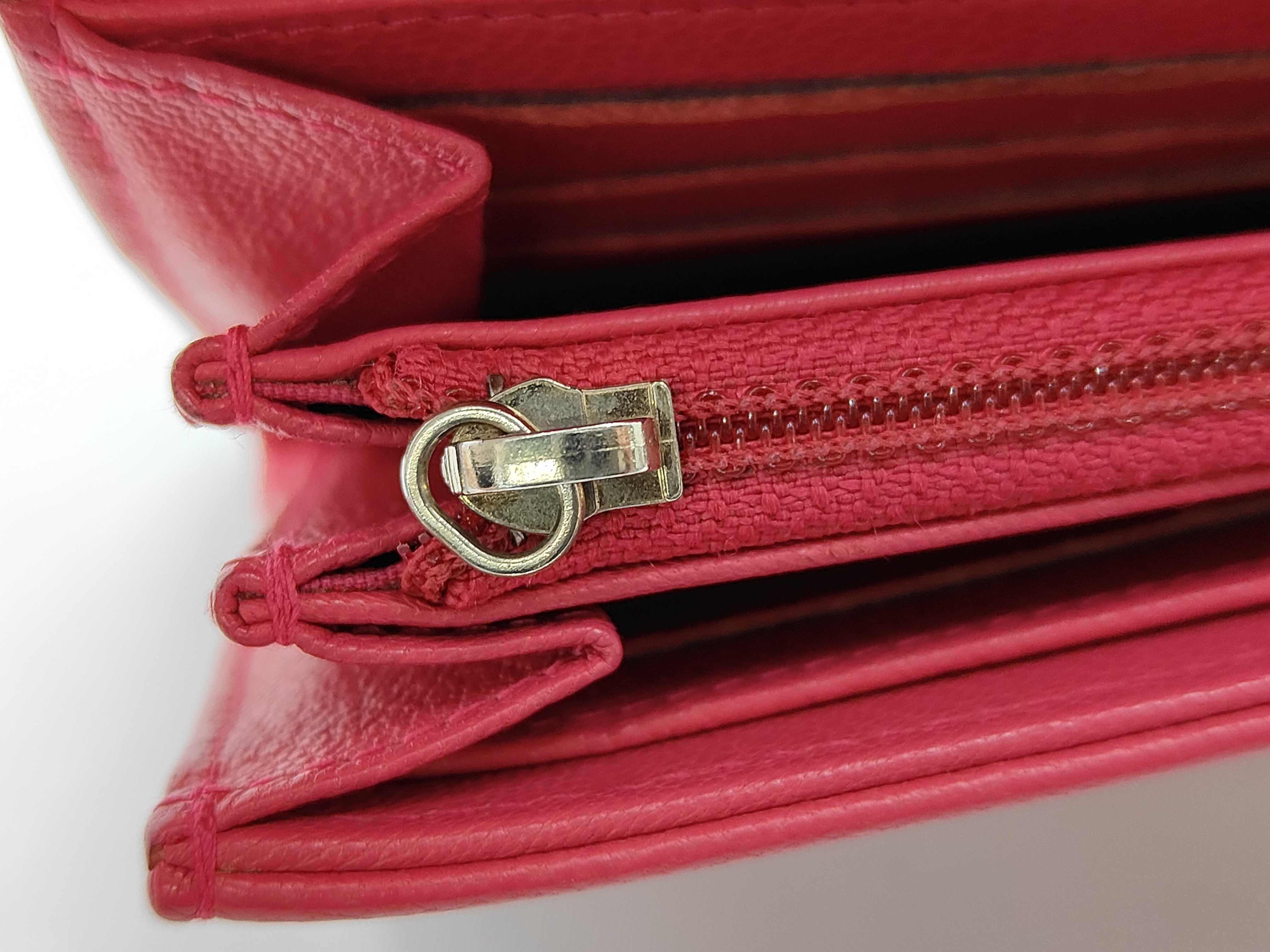 Caviar Skin Wallet Coco Mark Pink Wallet — view 8