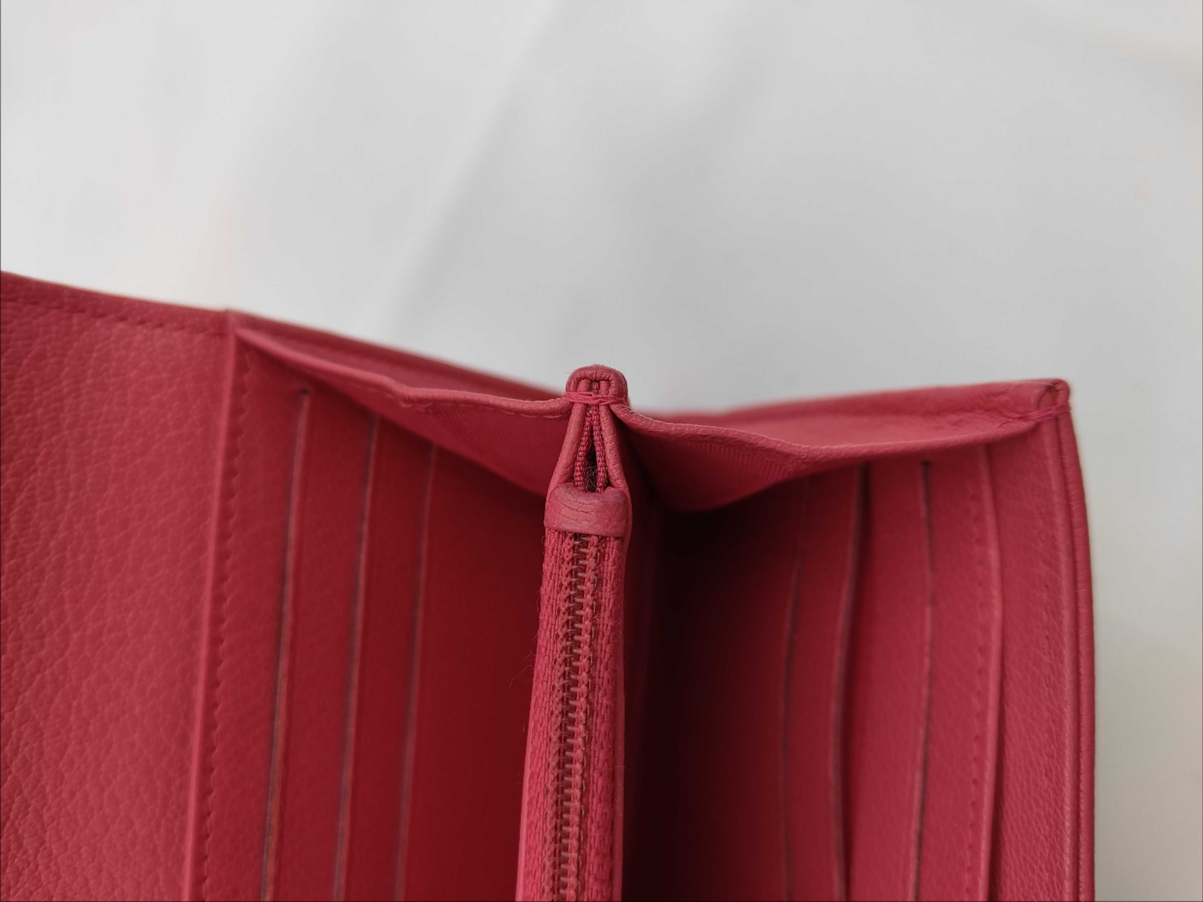 Caviar Skin Wallet Coco Mark Pink Wallet — view 10