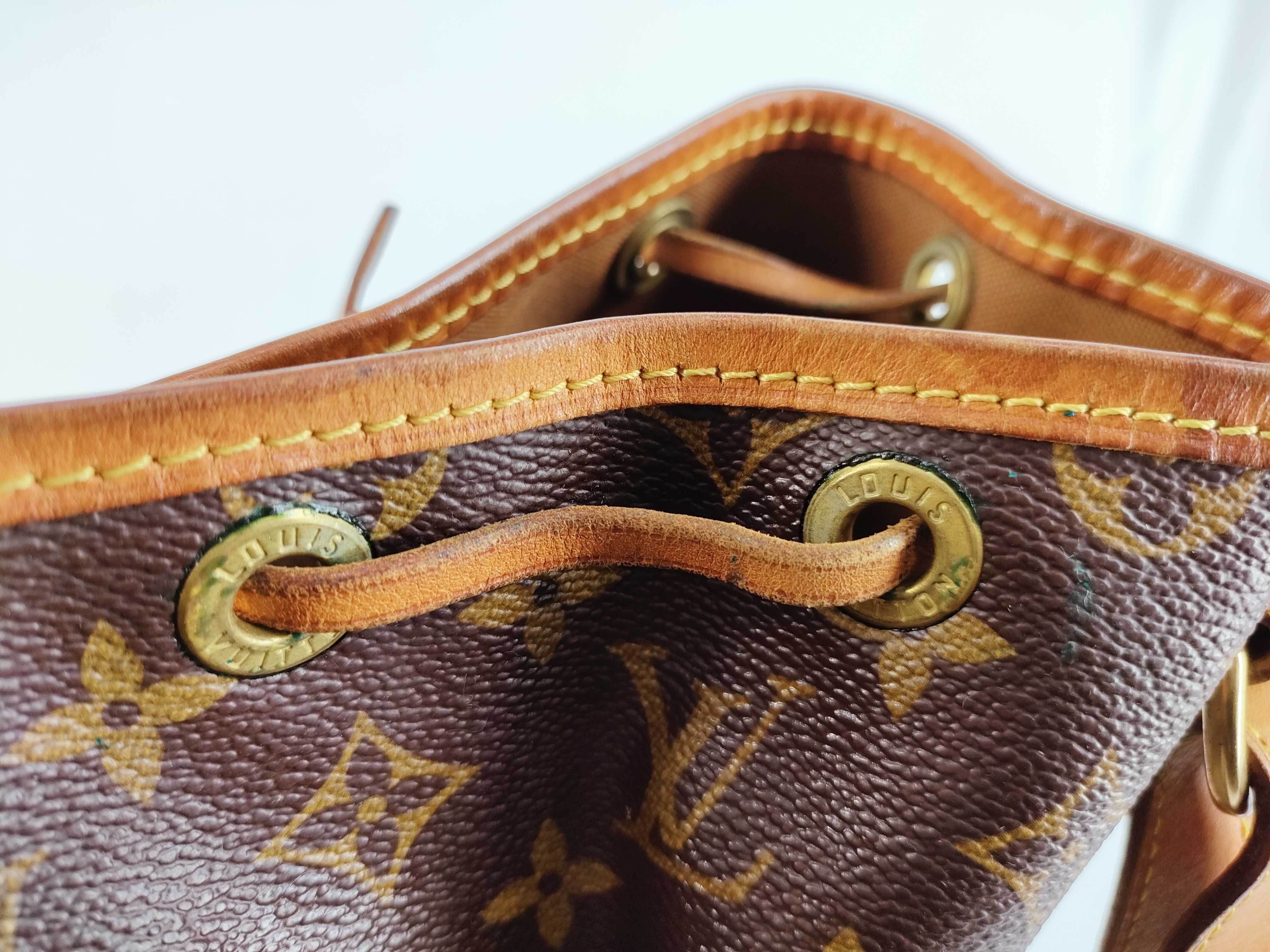 Monogram Vuitton Noe Shoulder Bag — view 15