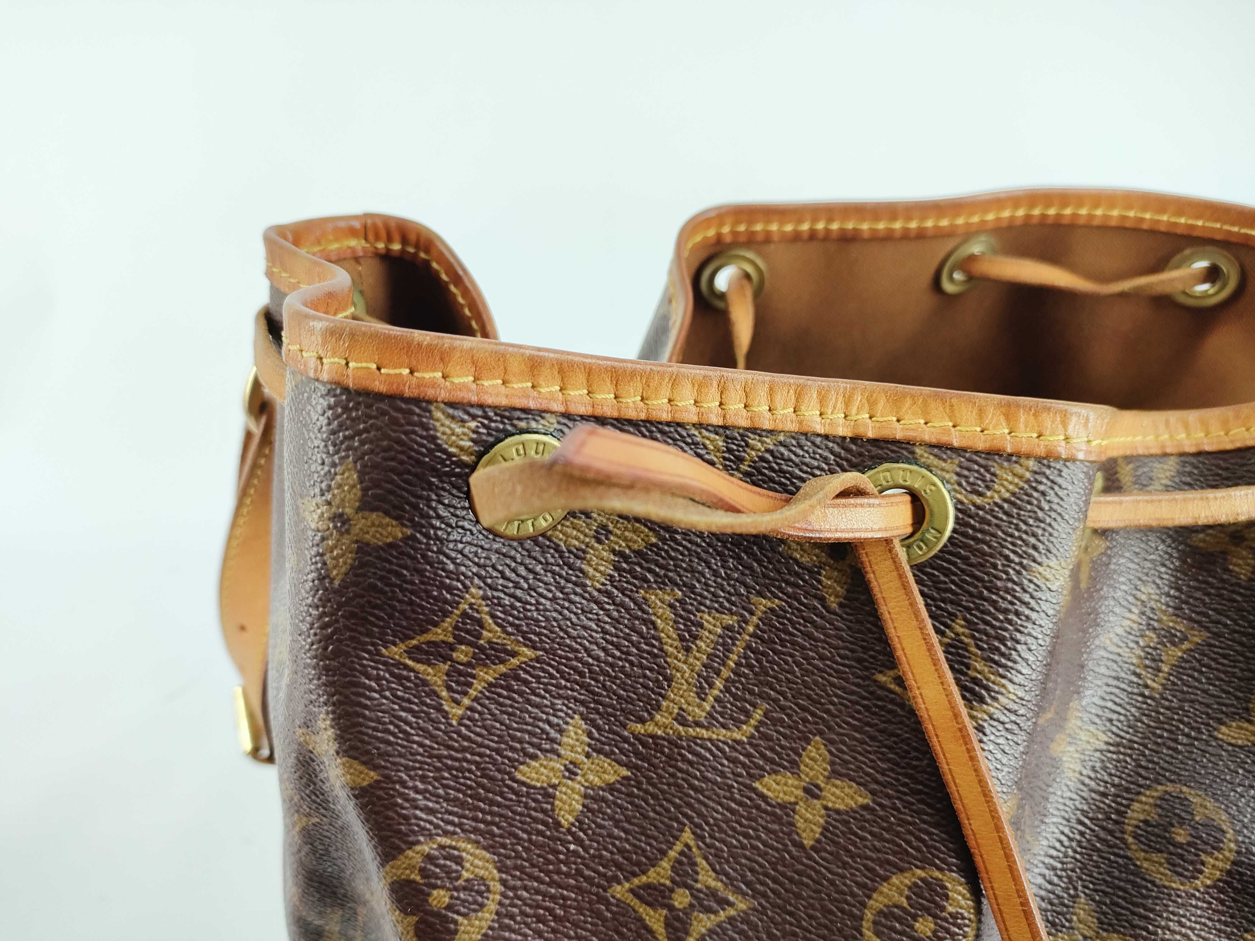 Monogram Vuitton Noe Shoulder Bag — view 9