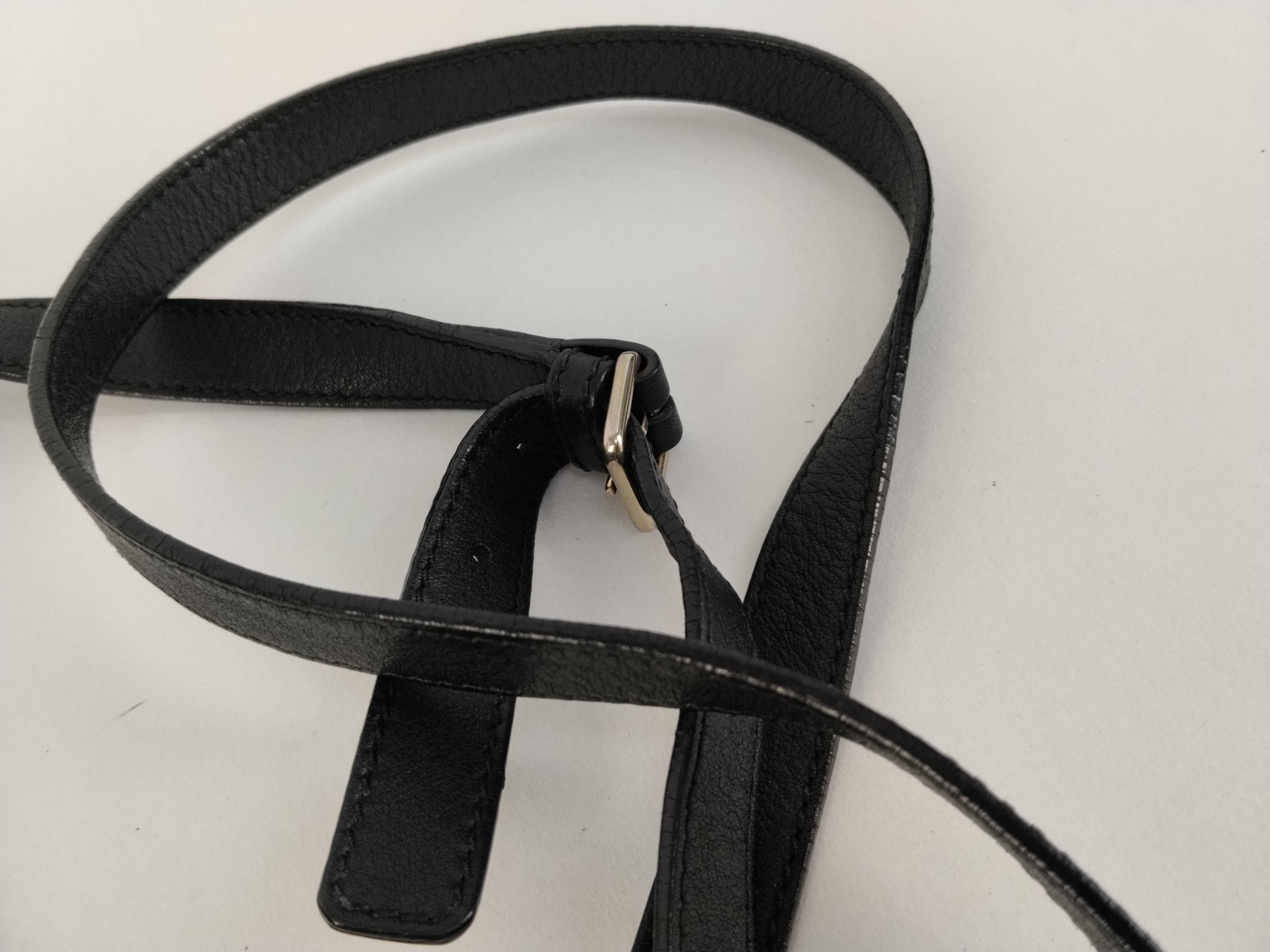 Guccissima Leather Shoulder Bag, Black, 223666 — view 4