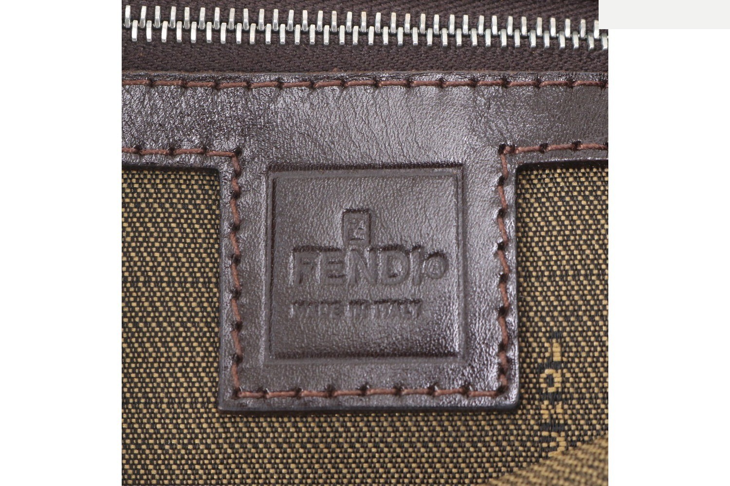 Zucca Leather Shoulder Bag — view 8