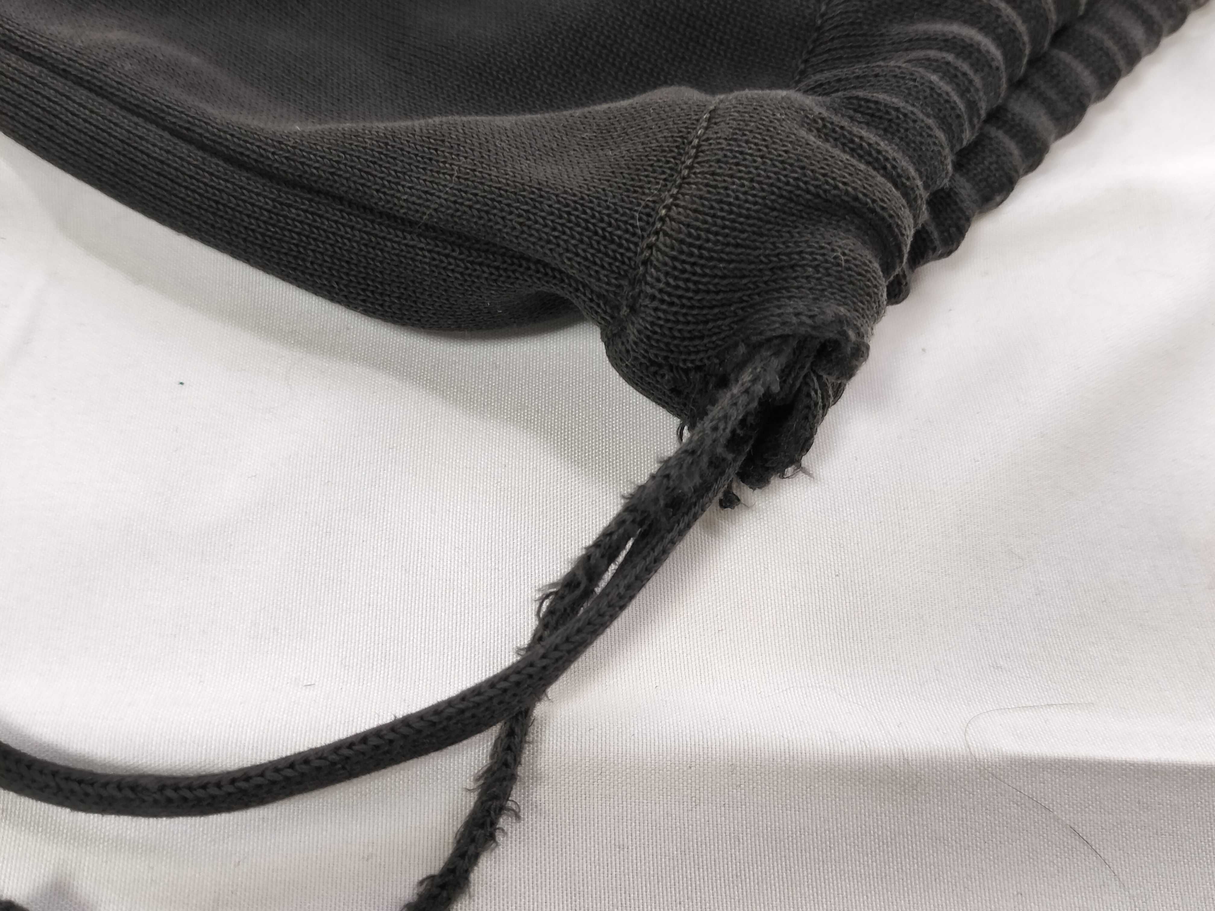 Sport Knapsack, Large Coco Mark, Cotton, Black Bag — view 5