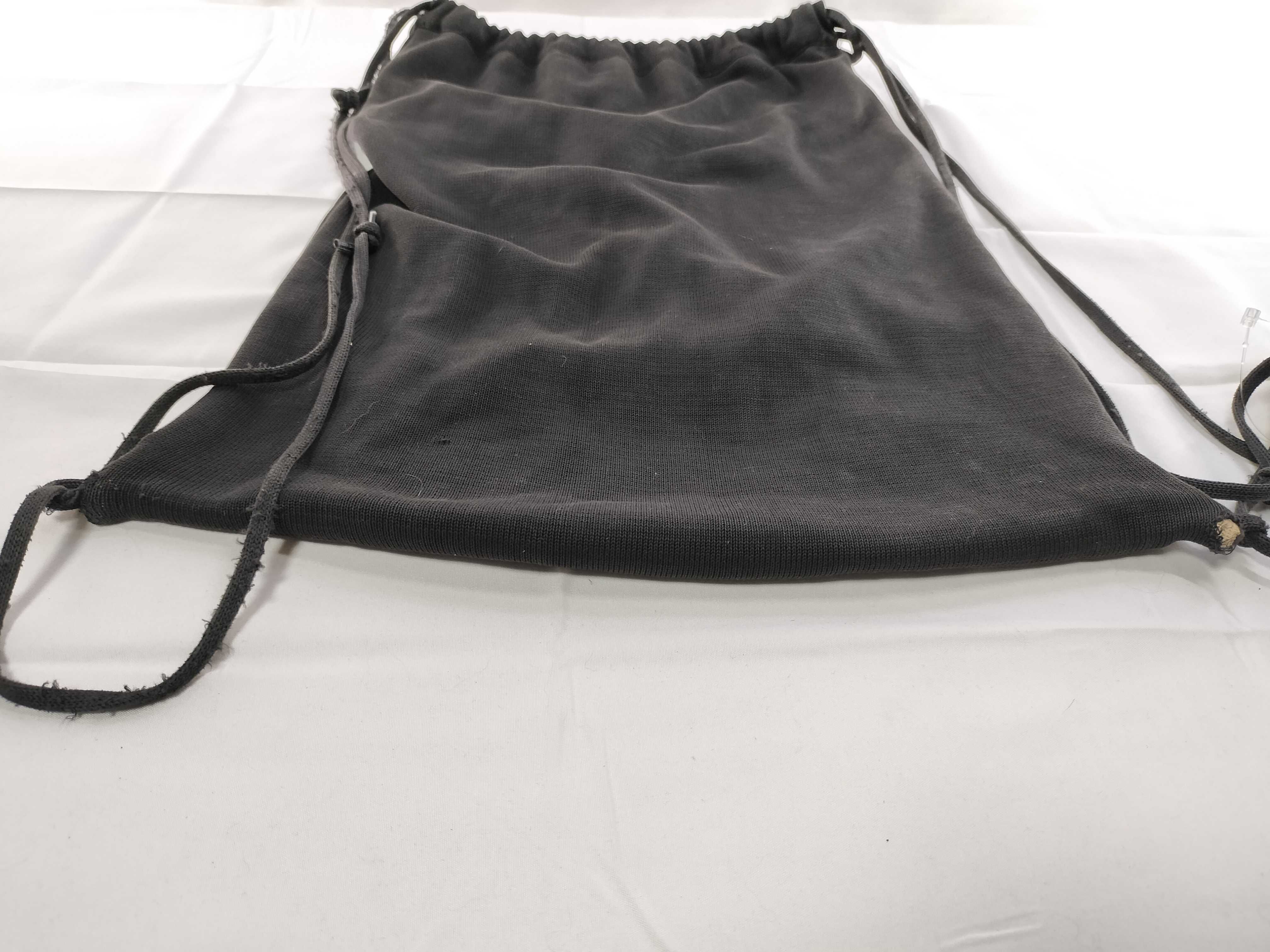 Sport Knapsack, Large Coco Mark, Cotton, Black Bag — view 7
