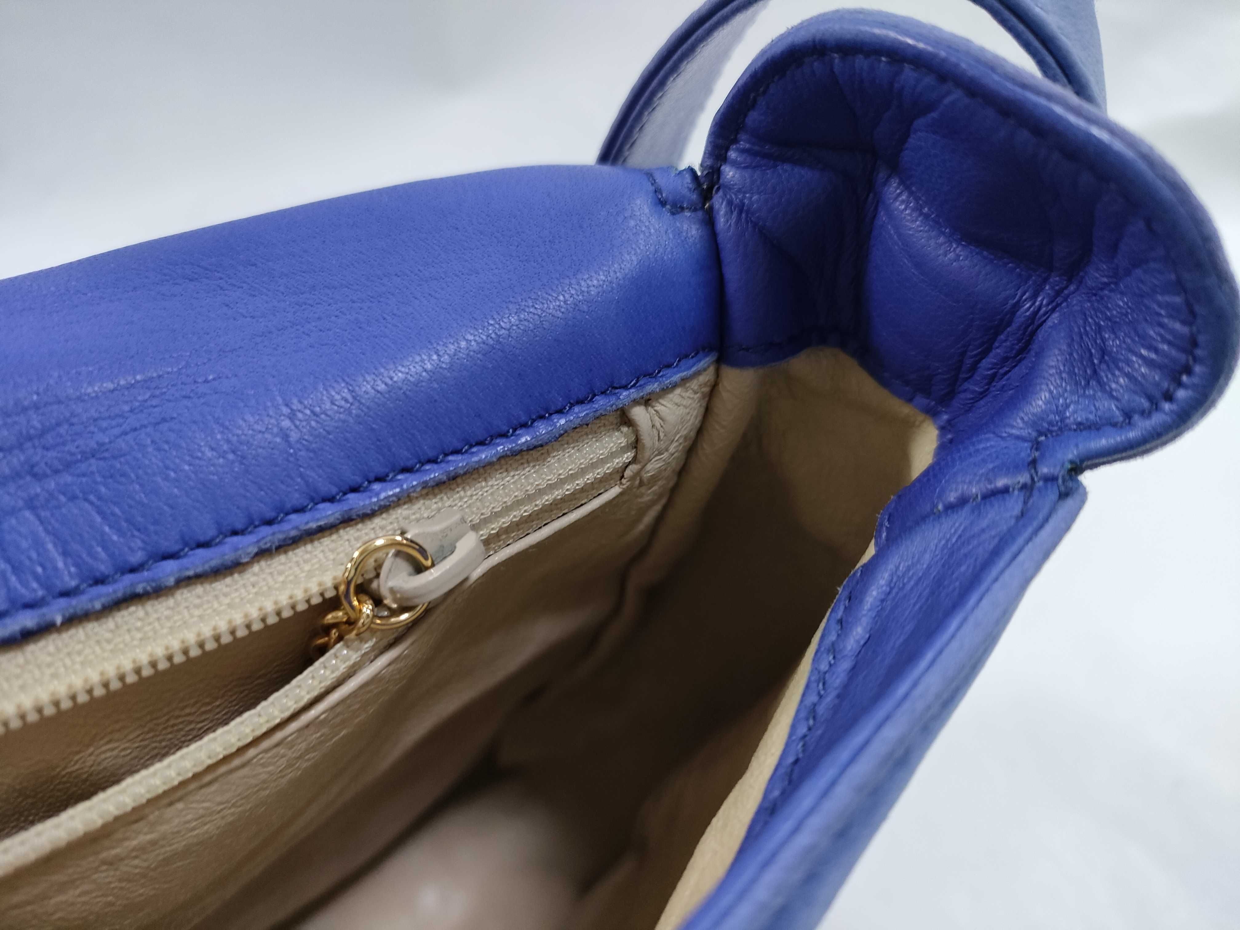 Suede Shoulder Bag with Horsebit Design — view 11